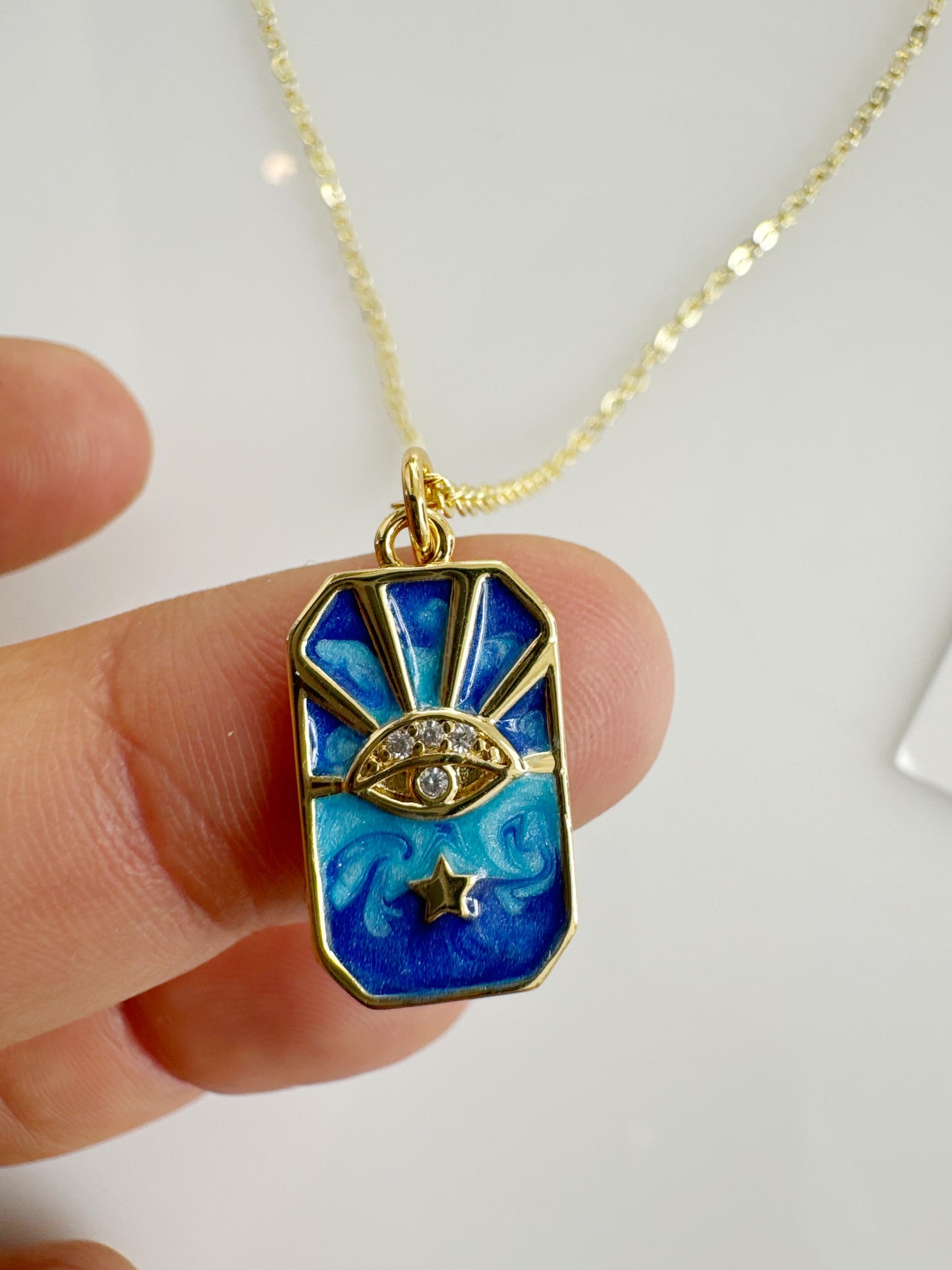 Evil Eye Art Necklaces
