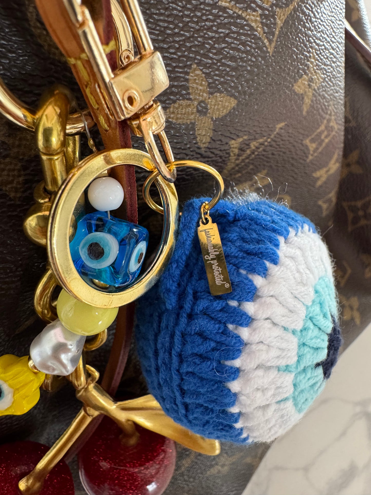 Evil Eye Crochet Ornament Plush