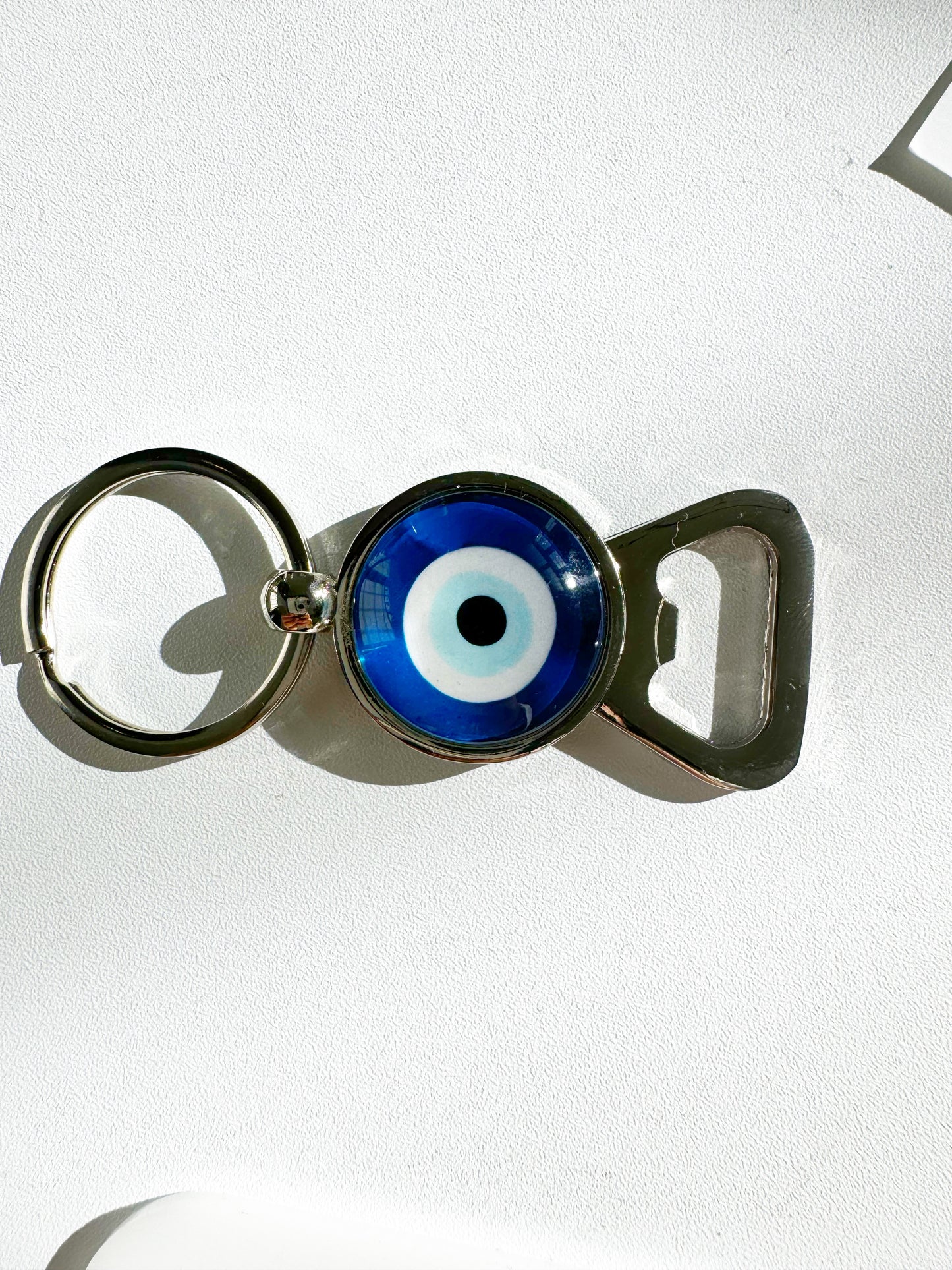 Evil Eye Bottle Opener Keychain