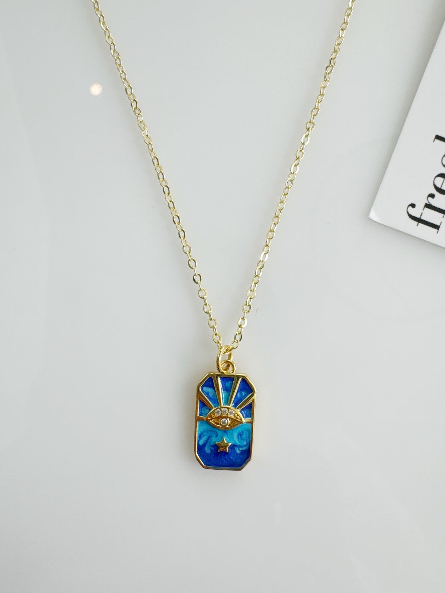 Evil Eye Art Necklaces