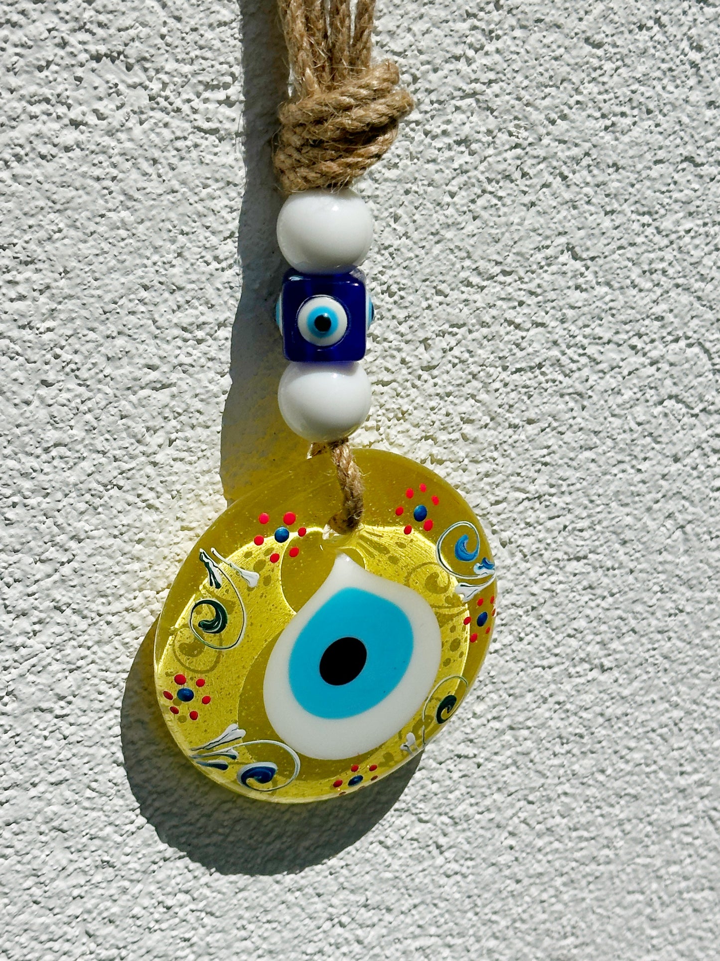 LIMITED EDITION ✨ Golden Glow Evil Eye Wall Amulet