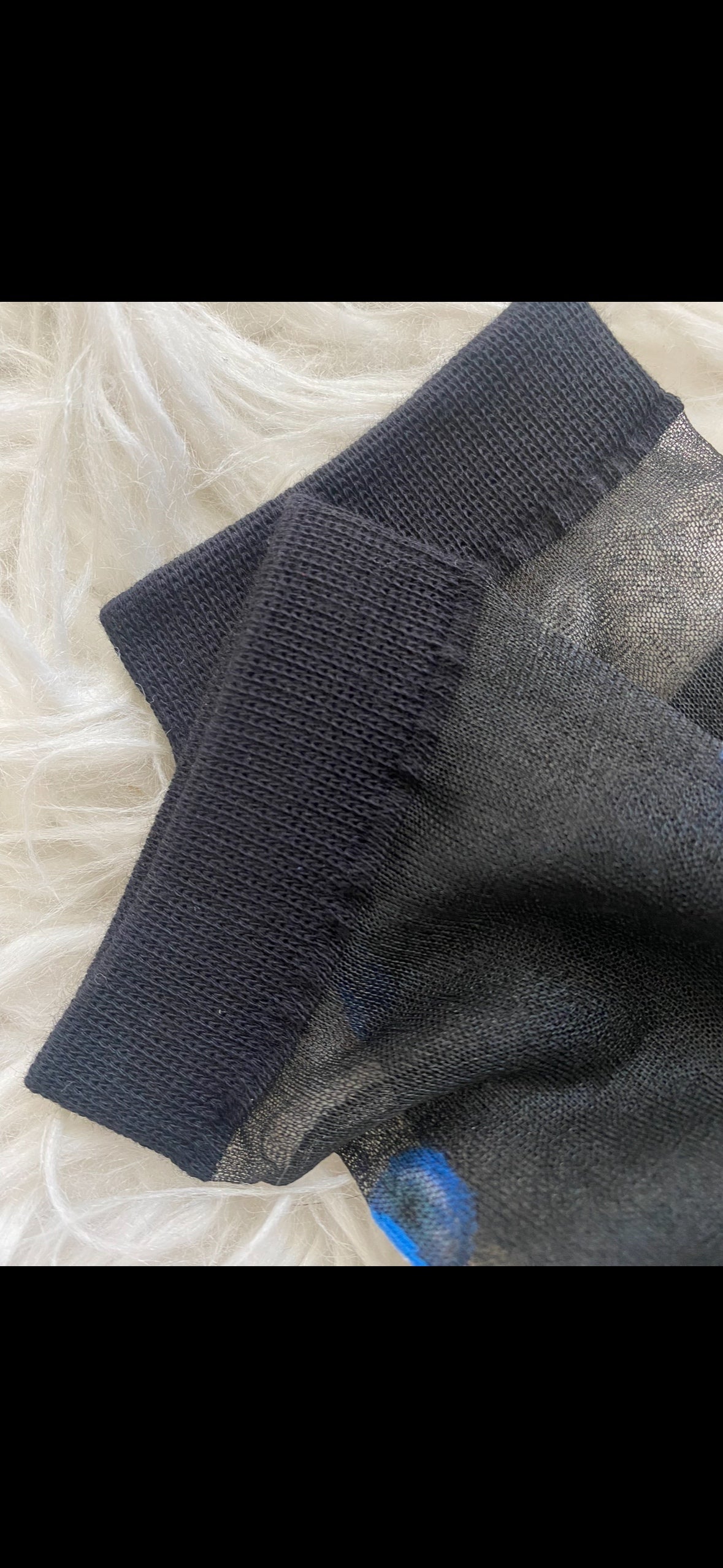 NEW! Evil Eye Sexy Sheer Fancy Fashionably Protected Socks