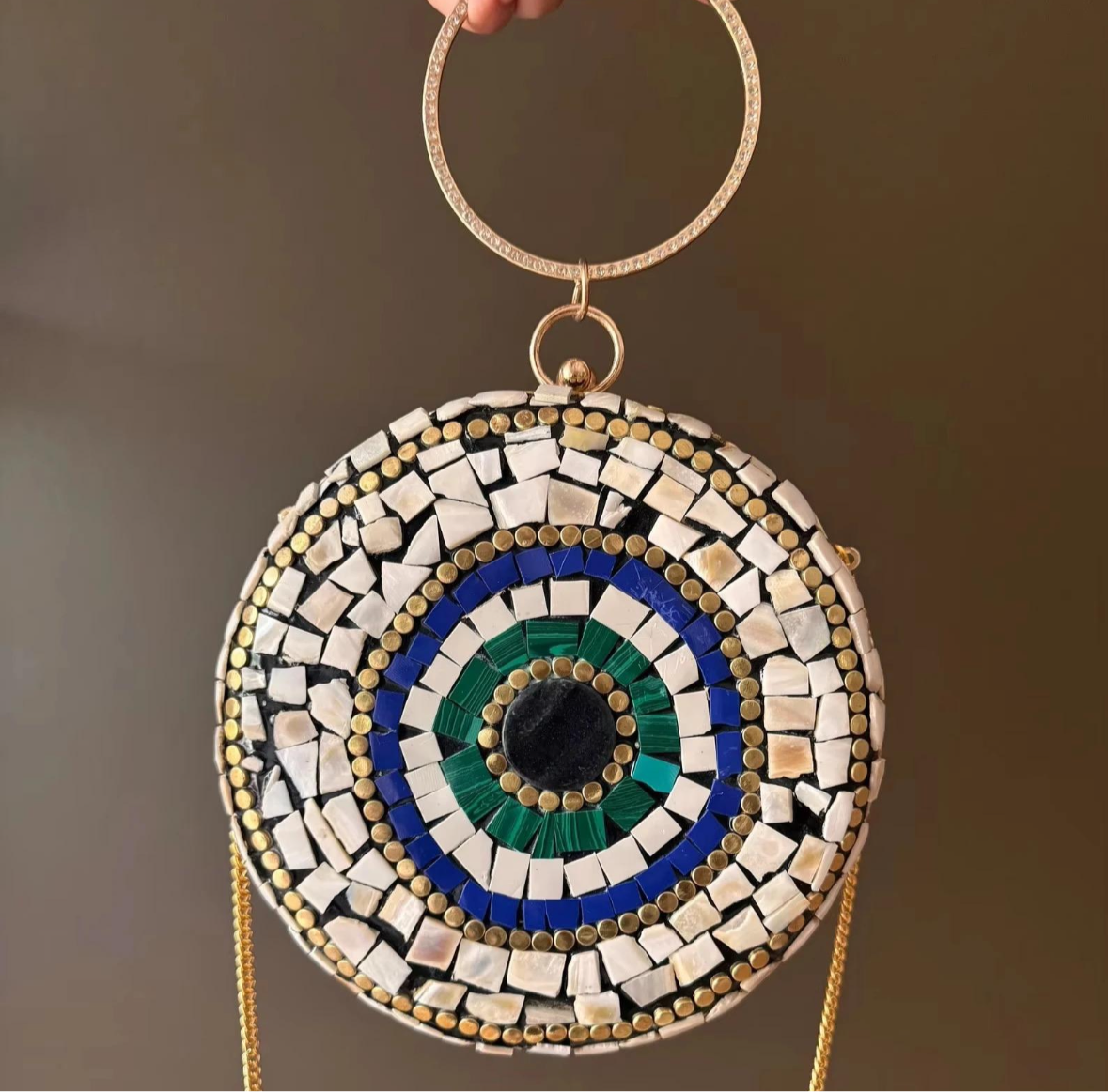 Evil Eye Design Masterpiece Purse