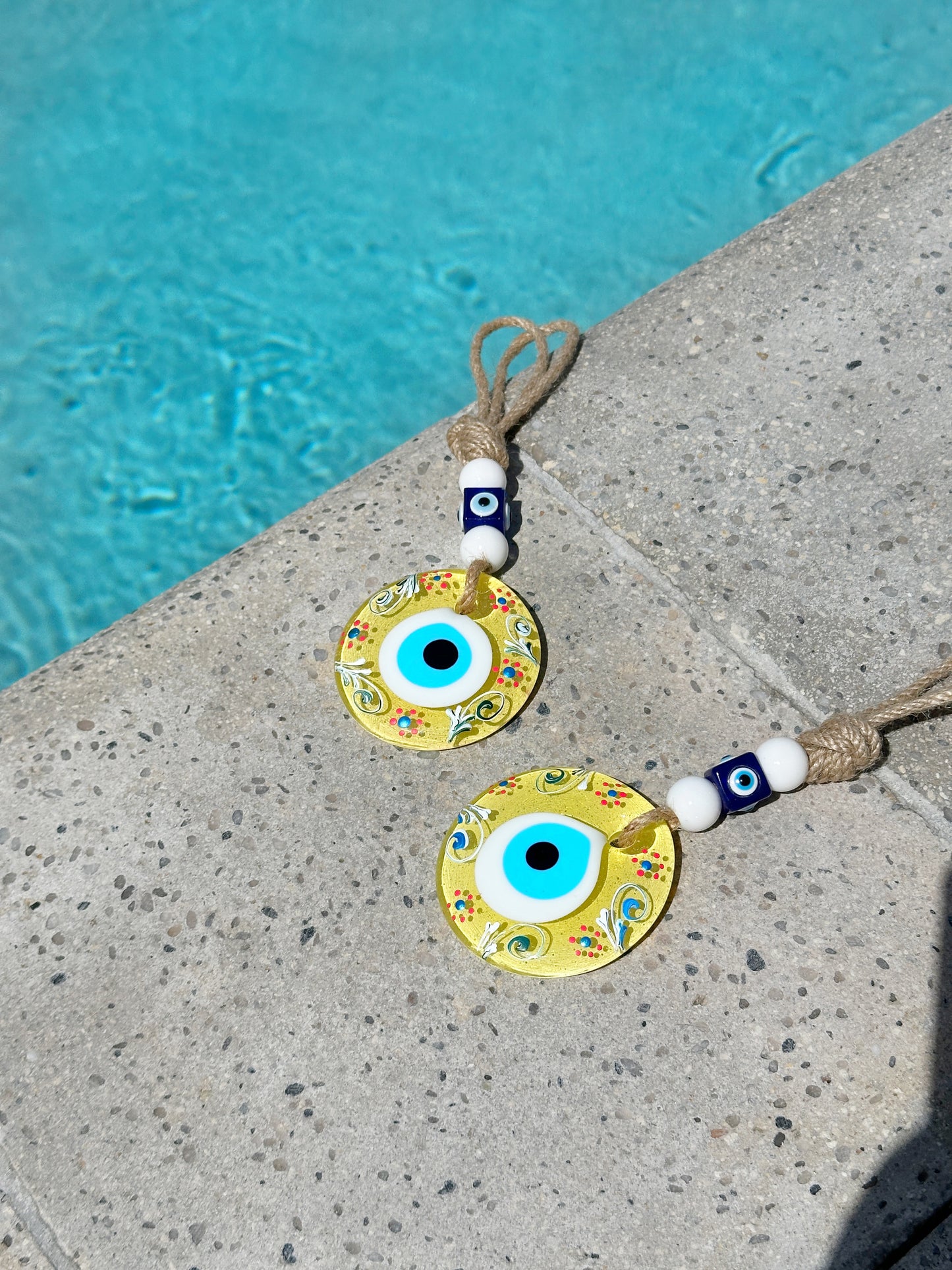 LIMITED EDITION ✨ Golden Glow Evil Eye Wall Amulet