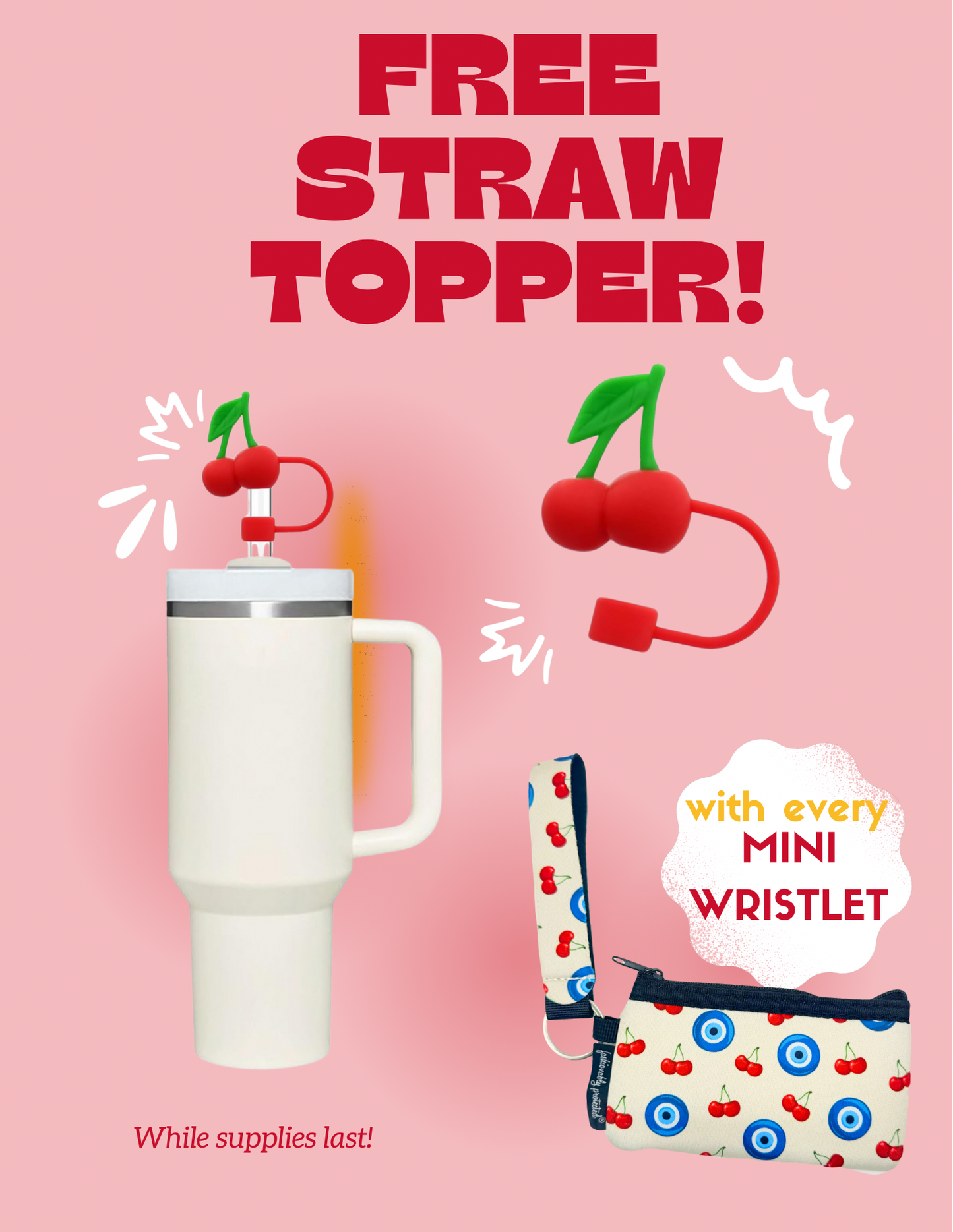 Cherry on Top Trio Set 🍒🧿