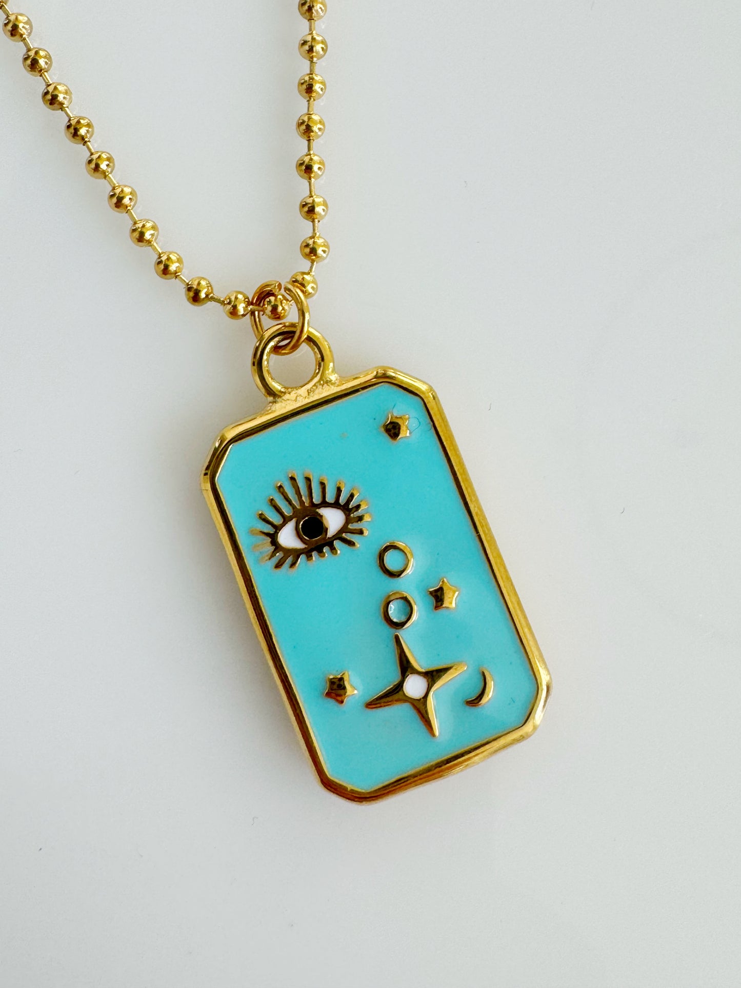 Evil Eye Art Necklaces