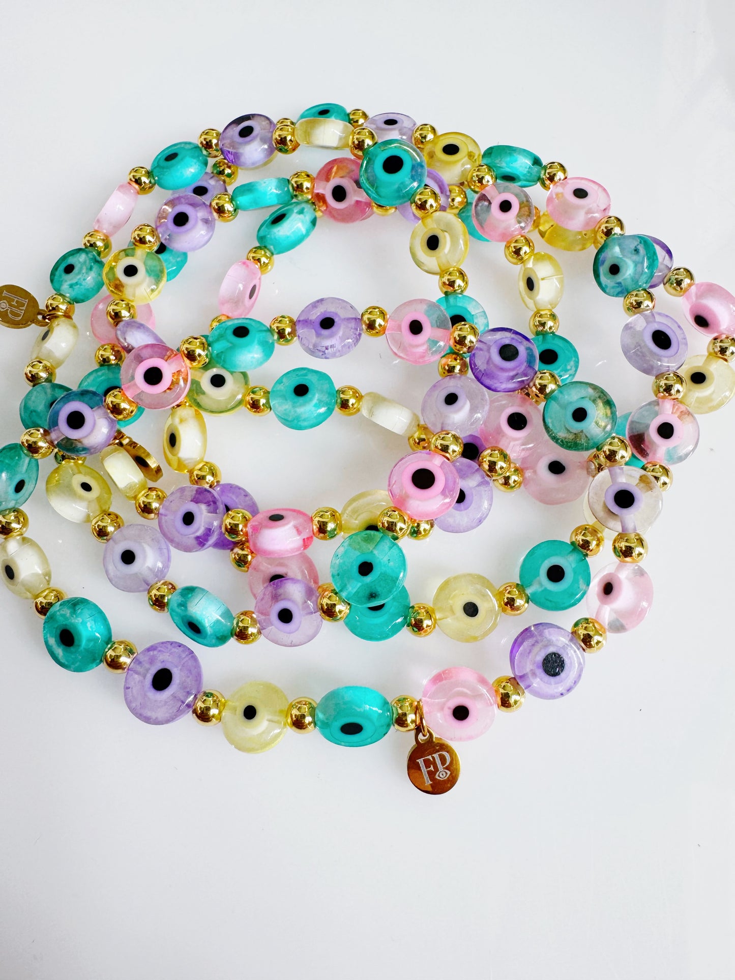 Limited Edition Pastel Evil Eye Bracelet
