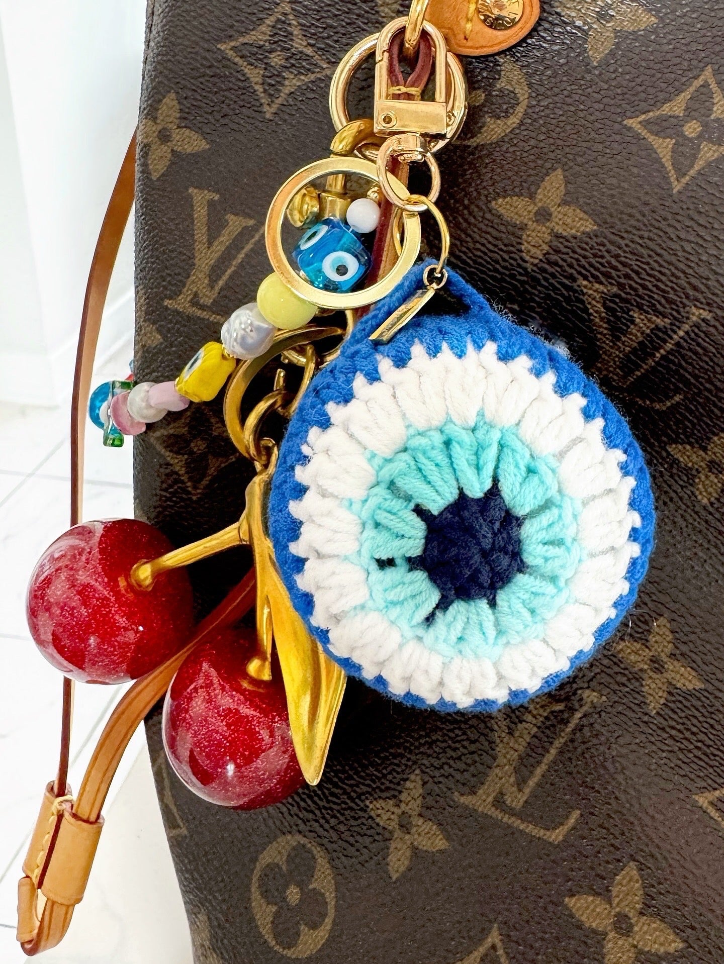 Evil Eye Crochet Ornament Plush