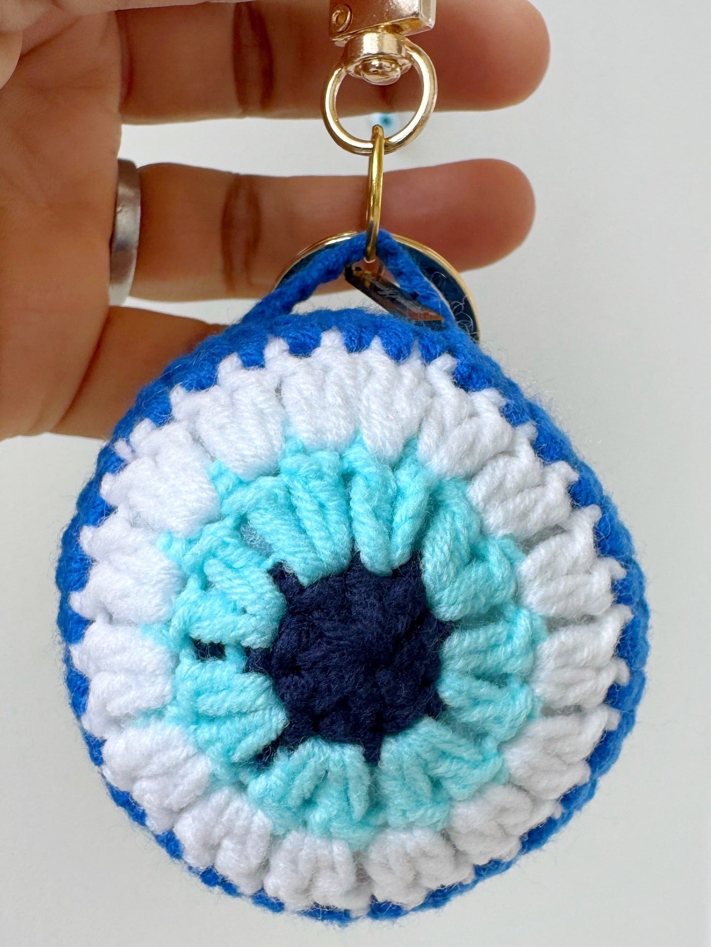 Evil Eye Crochet Ornament Plush