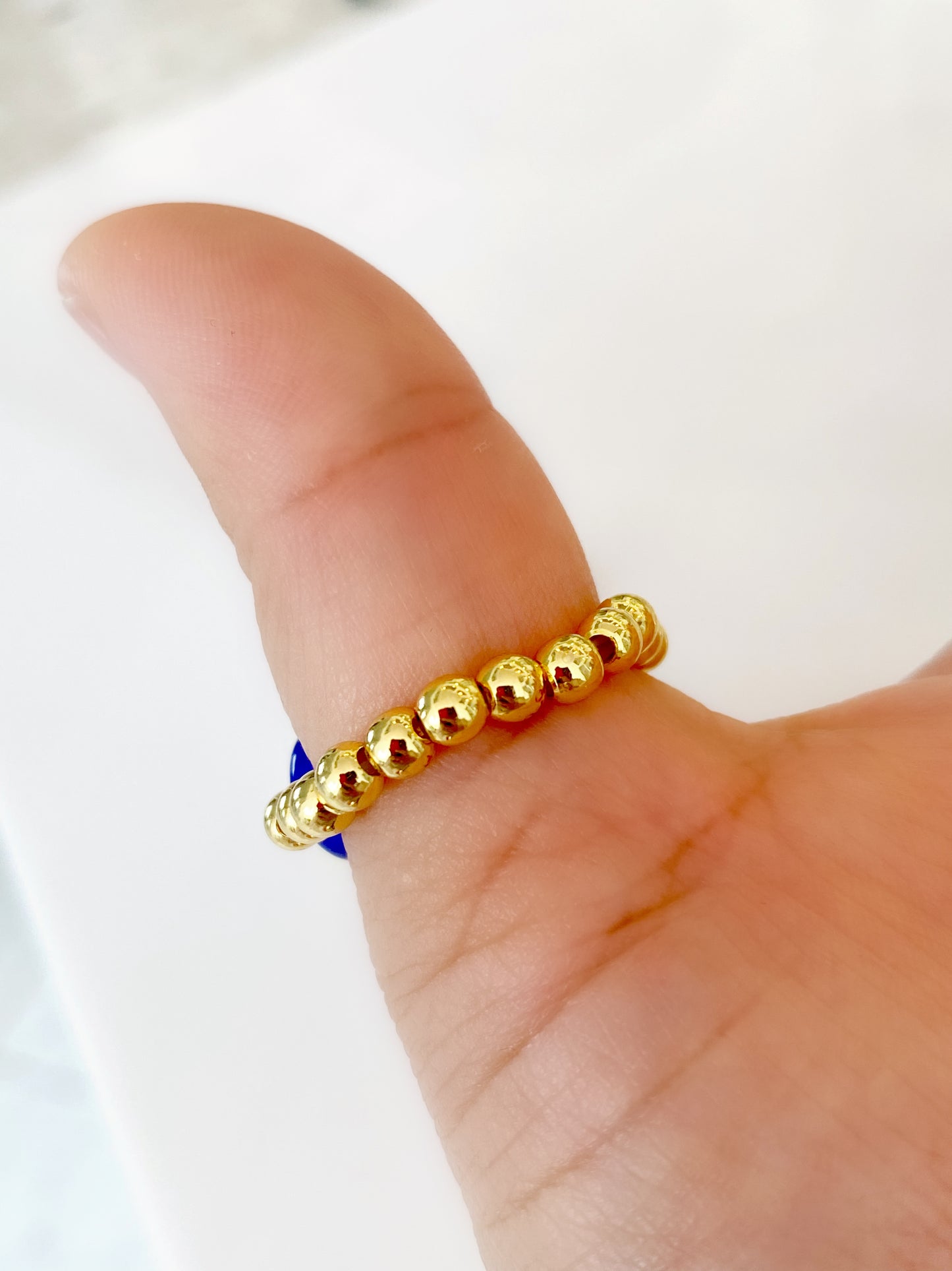 Evil Eye ONE SIZE Anxiety Adjustable Ring