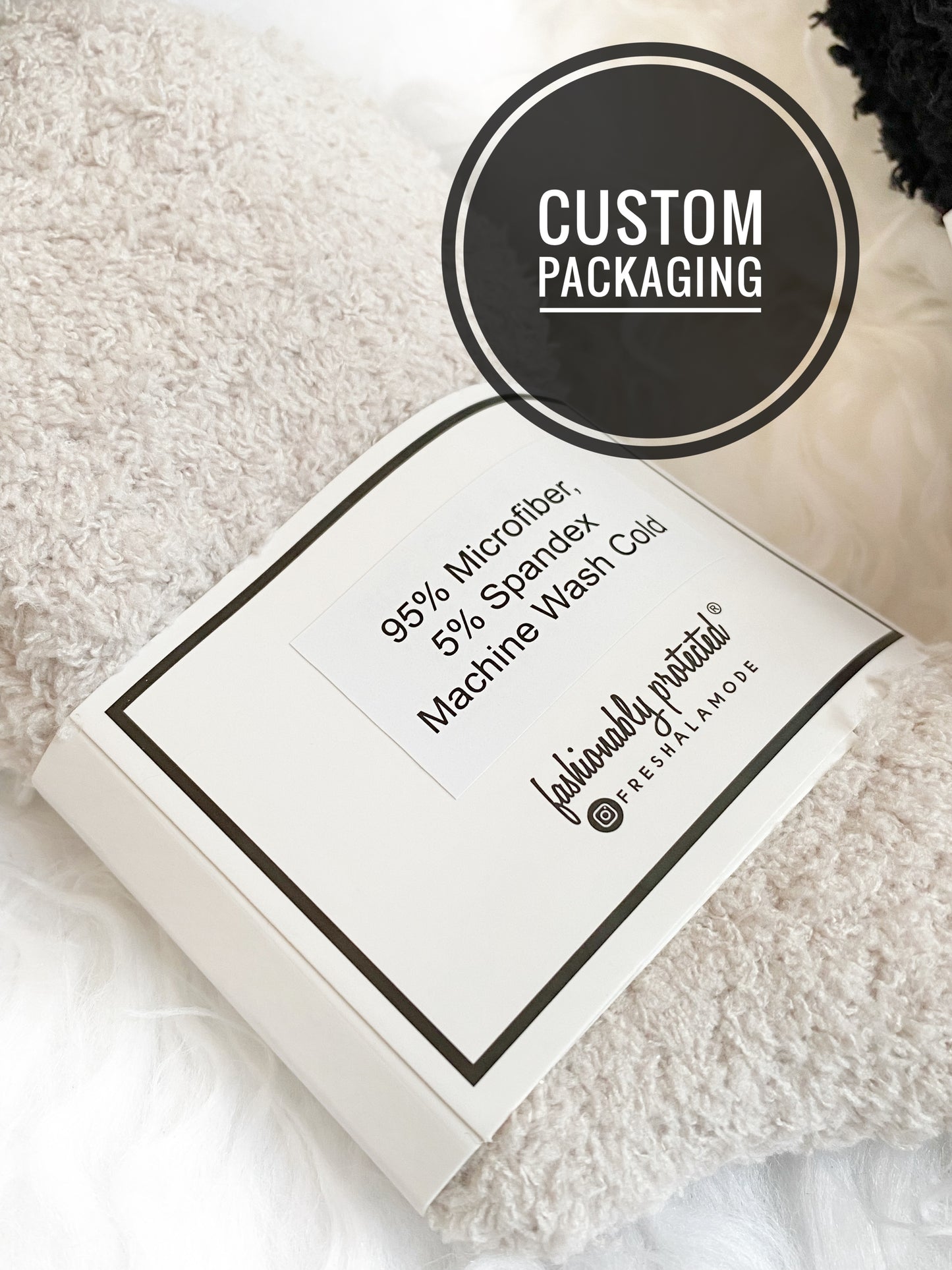 Evil Eye Cozy Fuzzy Socks