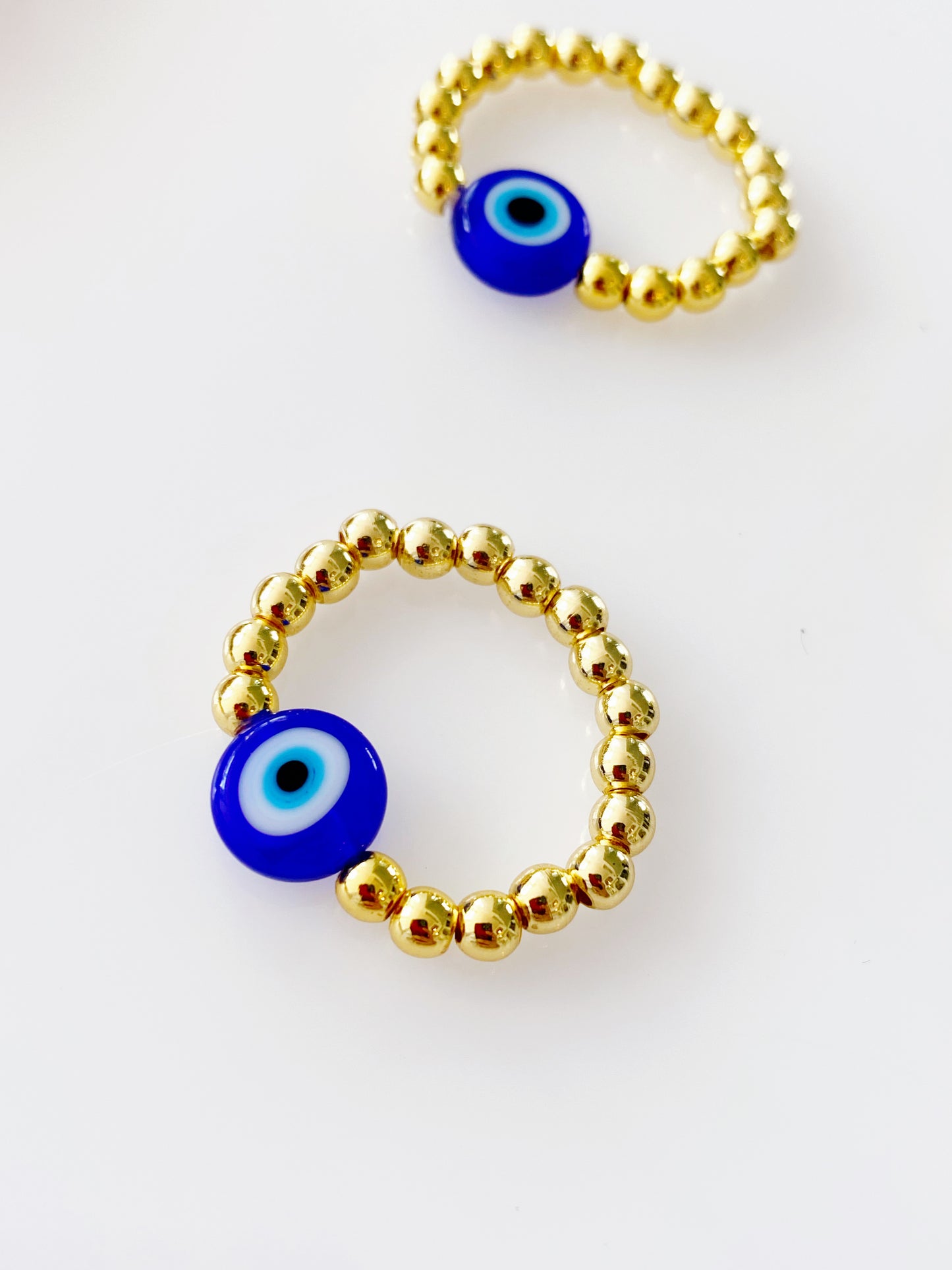 Evil Eye ONE SIZE Anxiety Adjustable Ring