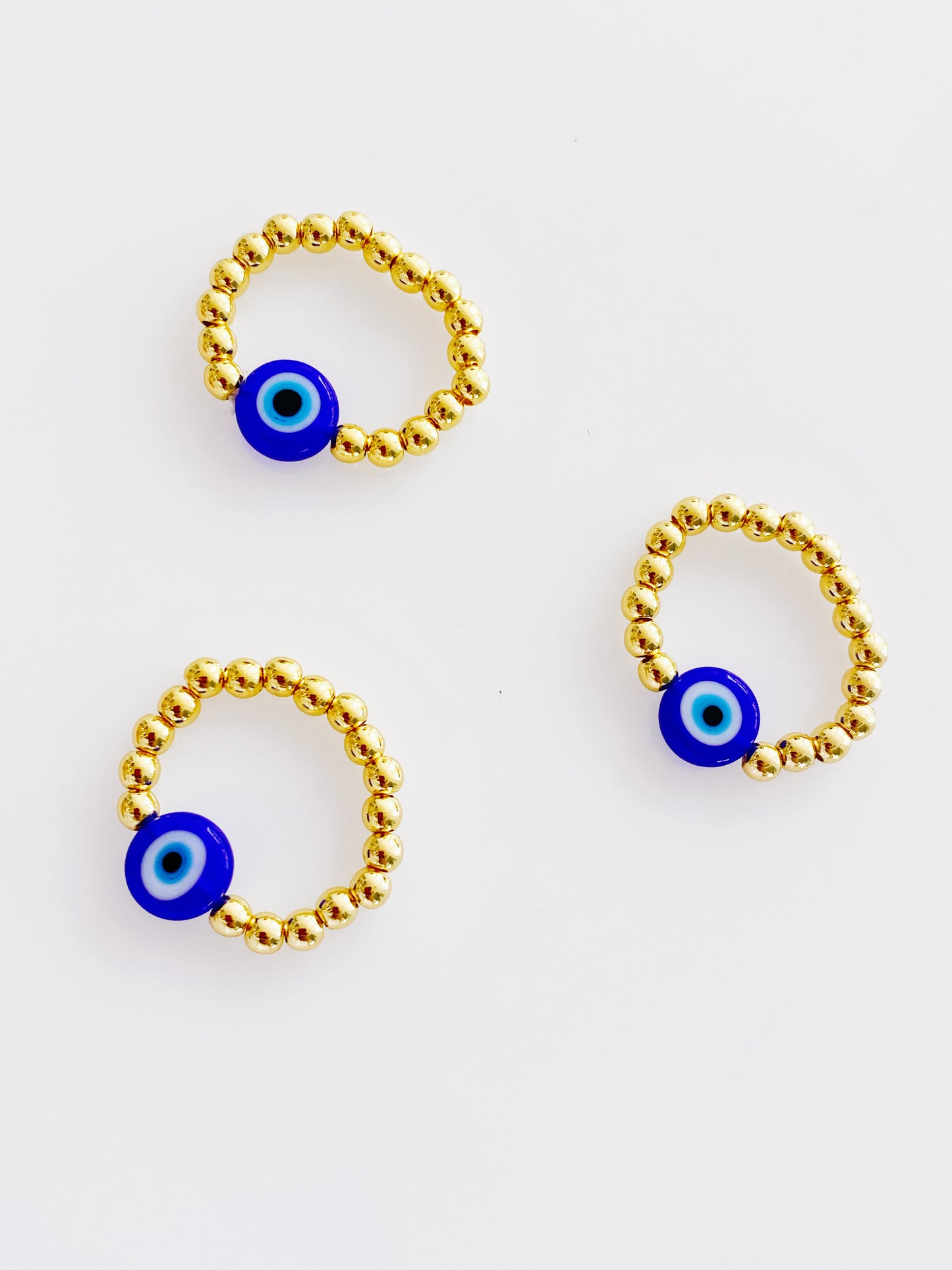 Evil Eye ONE SIZE Anxiety Adjustable Ring