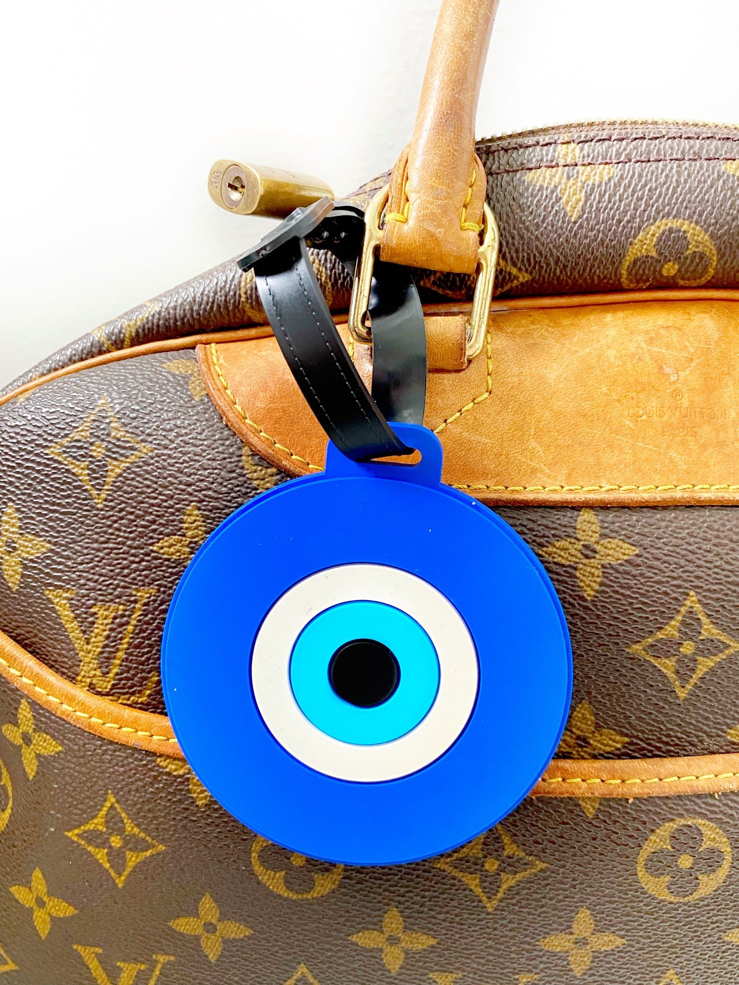Evil Eye Luggage Tag