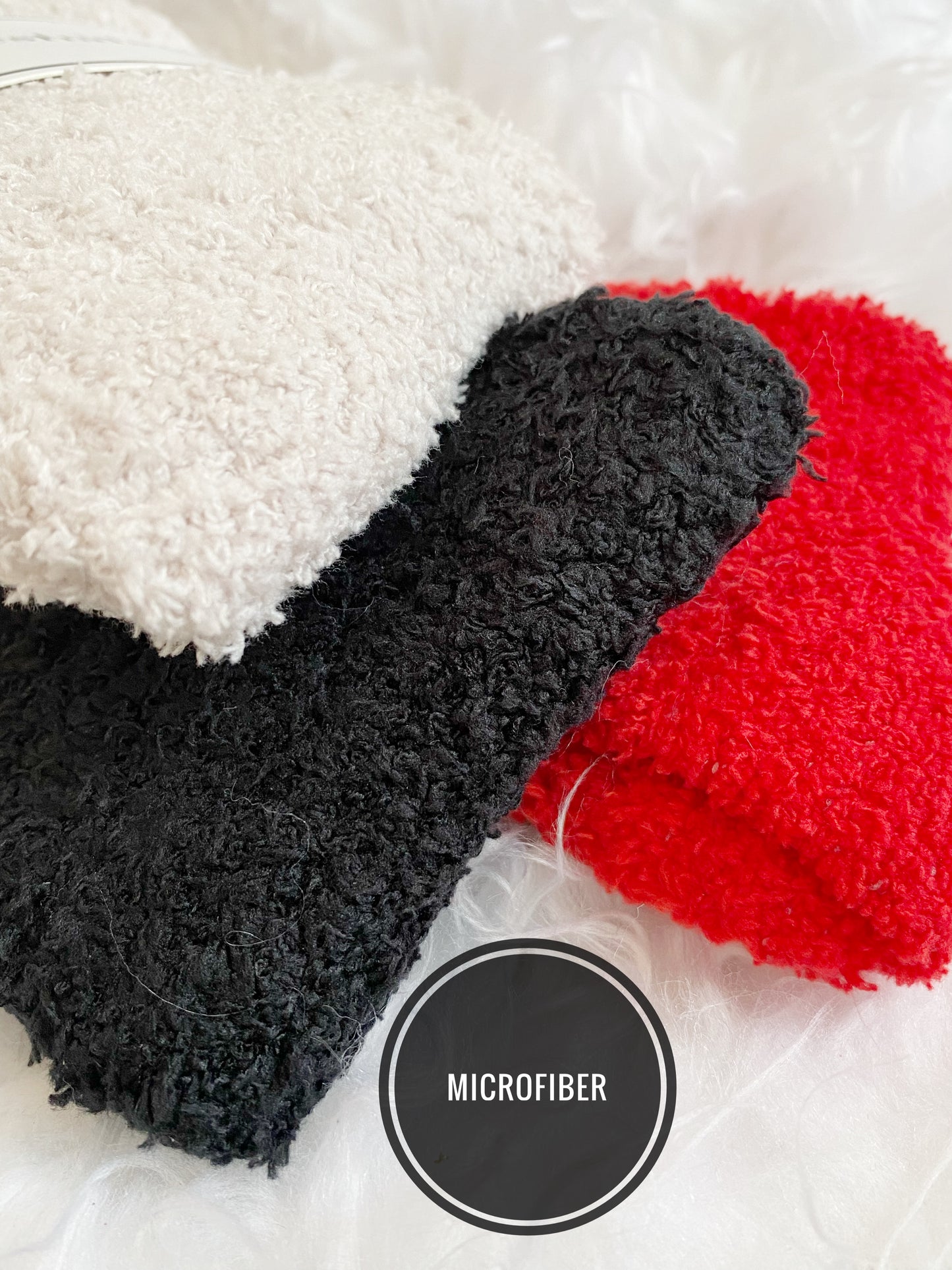 Evil Eye Cozy Fuzzy Socks