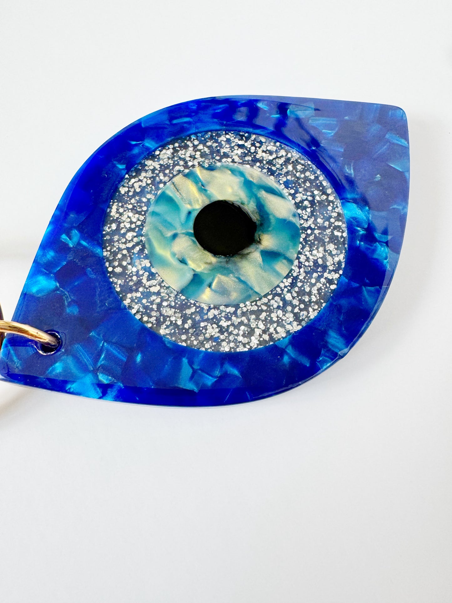 Evil Eye Luminous Bag Charm Clip