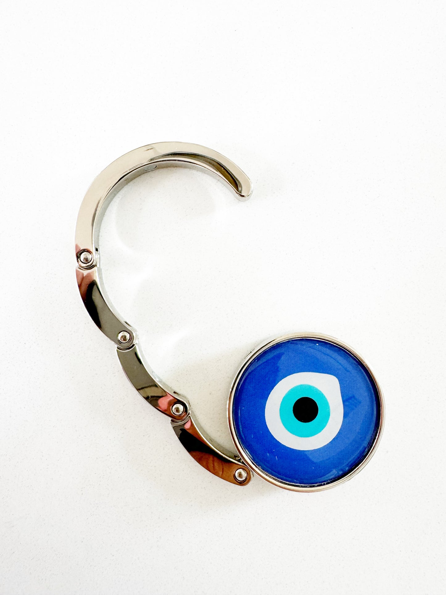 Evil Eye Compact Magnetic Purse Hook Hanger