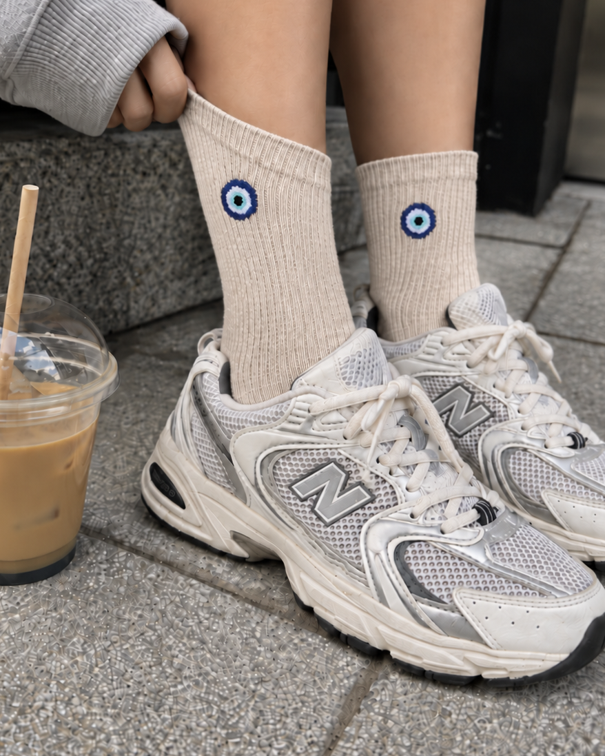 The Everyday Evil Eye Socks | Fashionably Protected