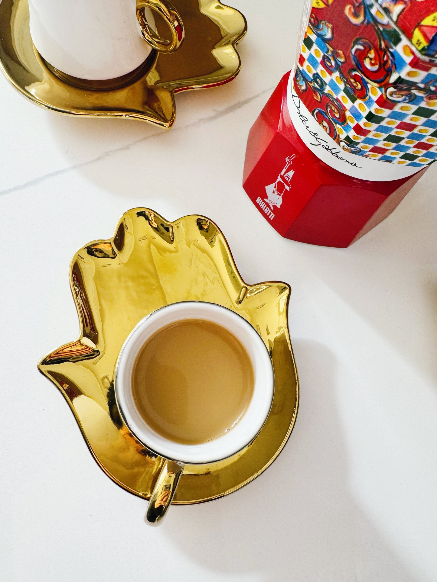 Hamsa Tea Cup and Saucer Set