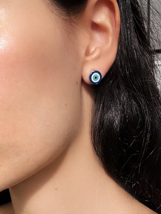 Classic Evil Eye Stud Earrings