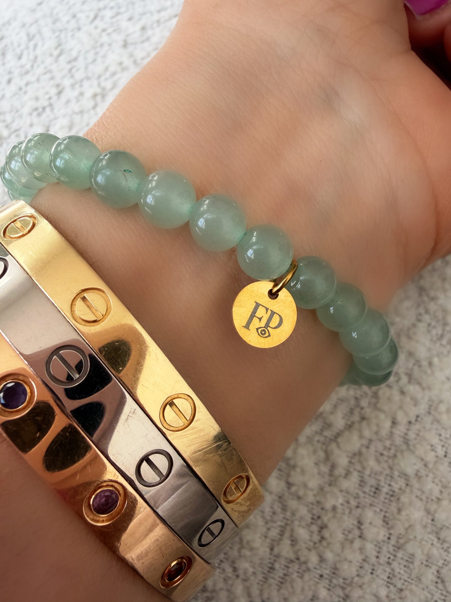 Genuine Aventurine Stoned Bracelet