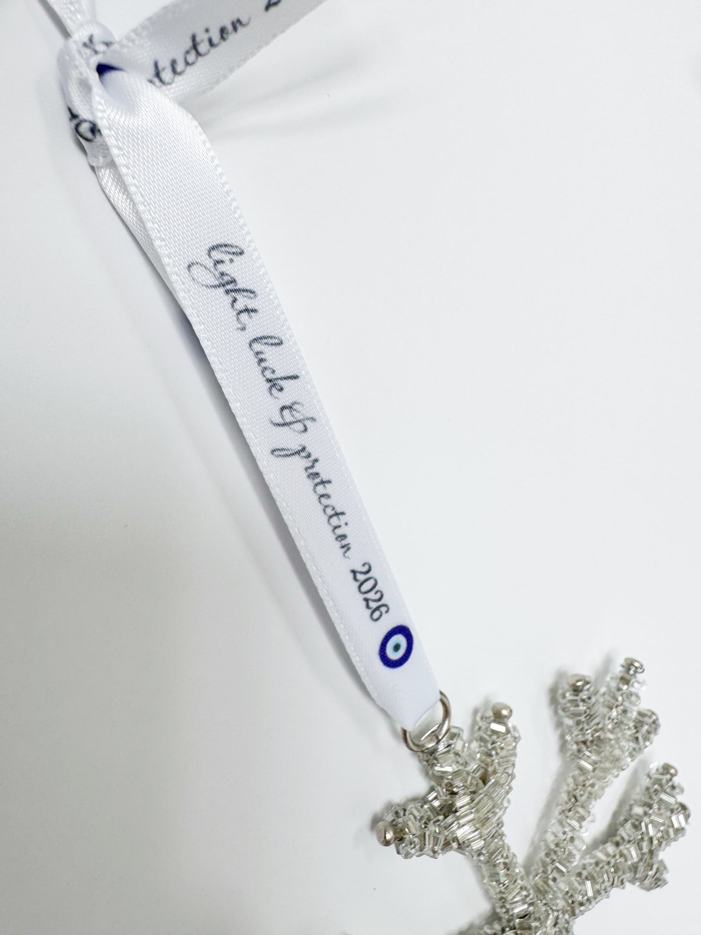 SPECIAL PRICE NEW YEAR 2026 Evil Eye Beaded Snowflake Hanging