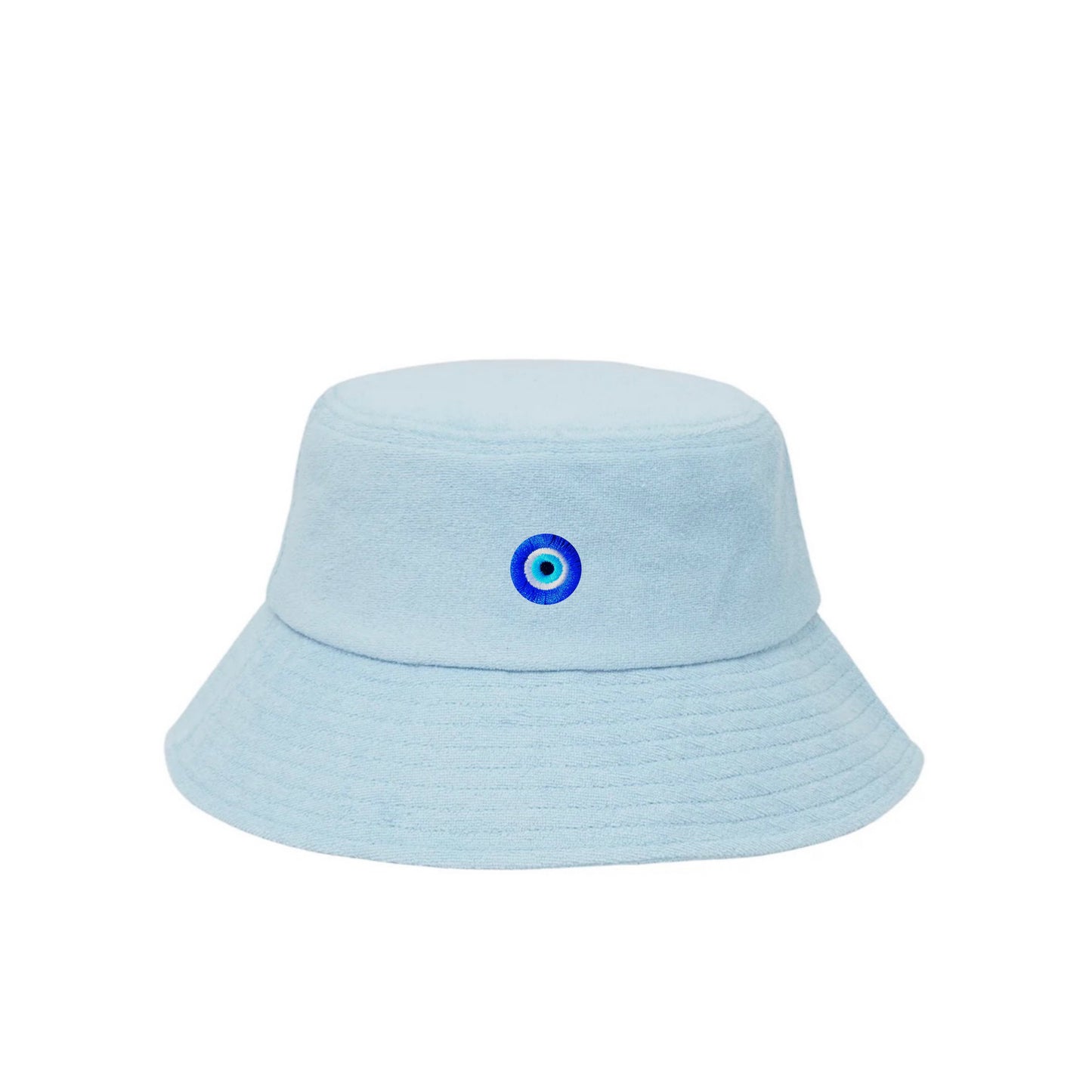Evil Eye Terry Cloth Bucket Hat