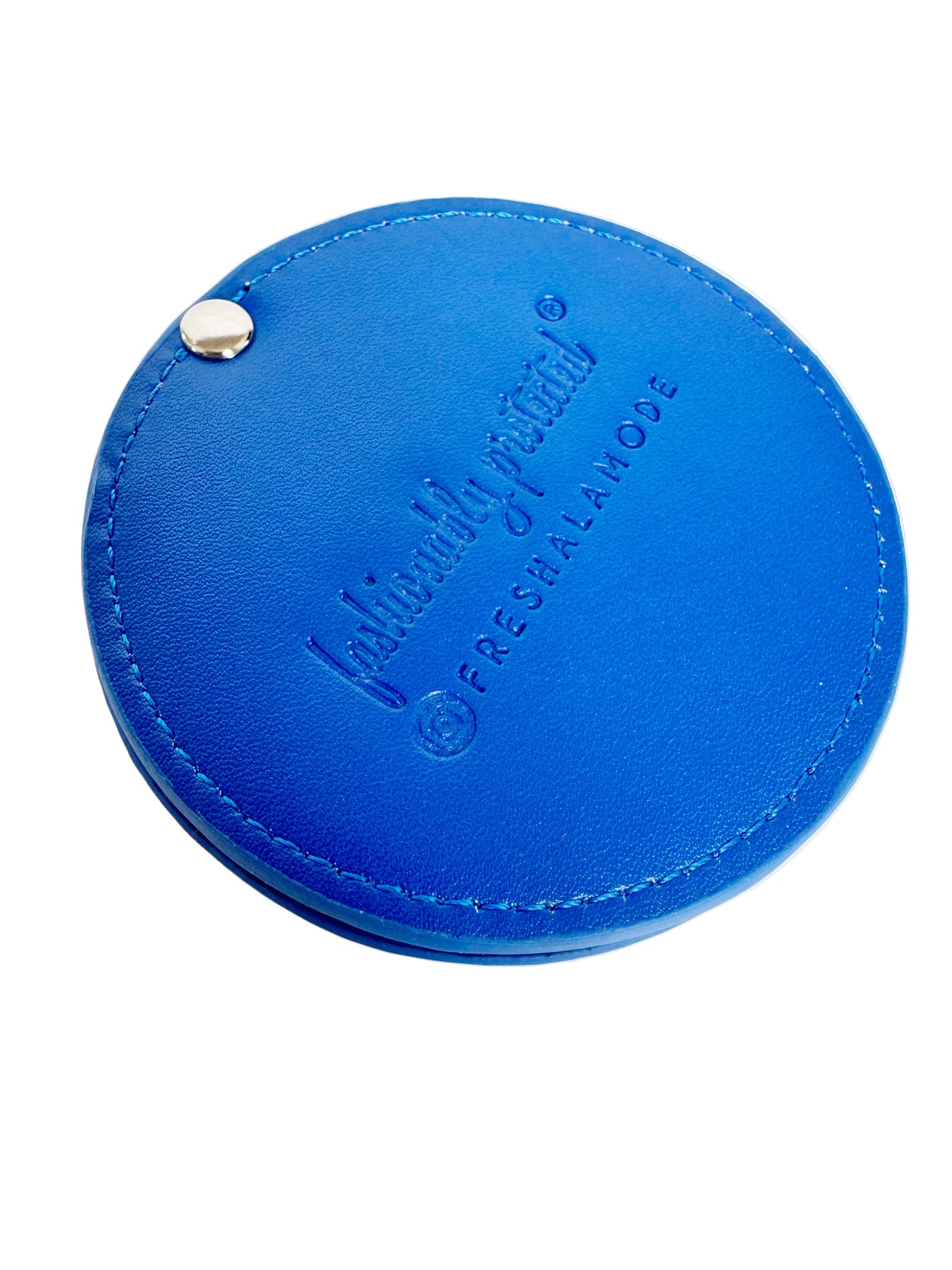 Fashionably Protected® Leather Evil Eye Mirror