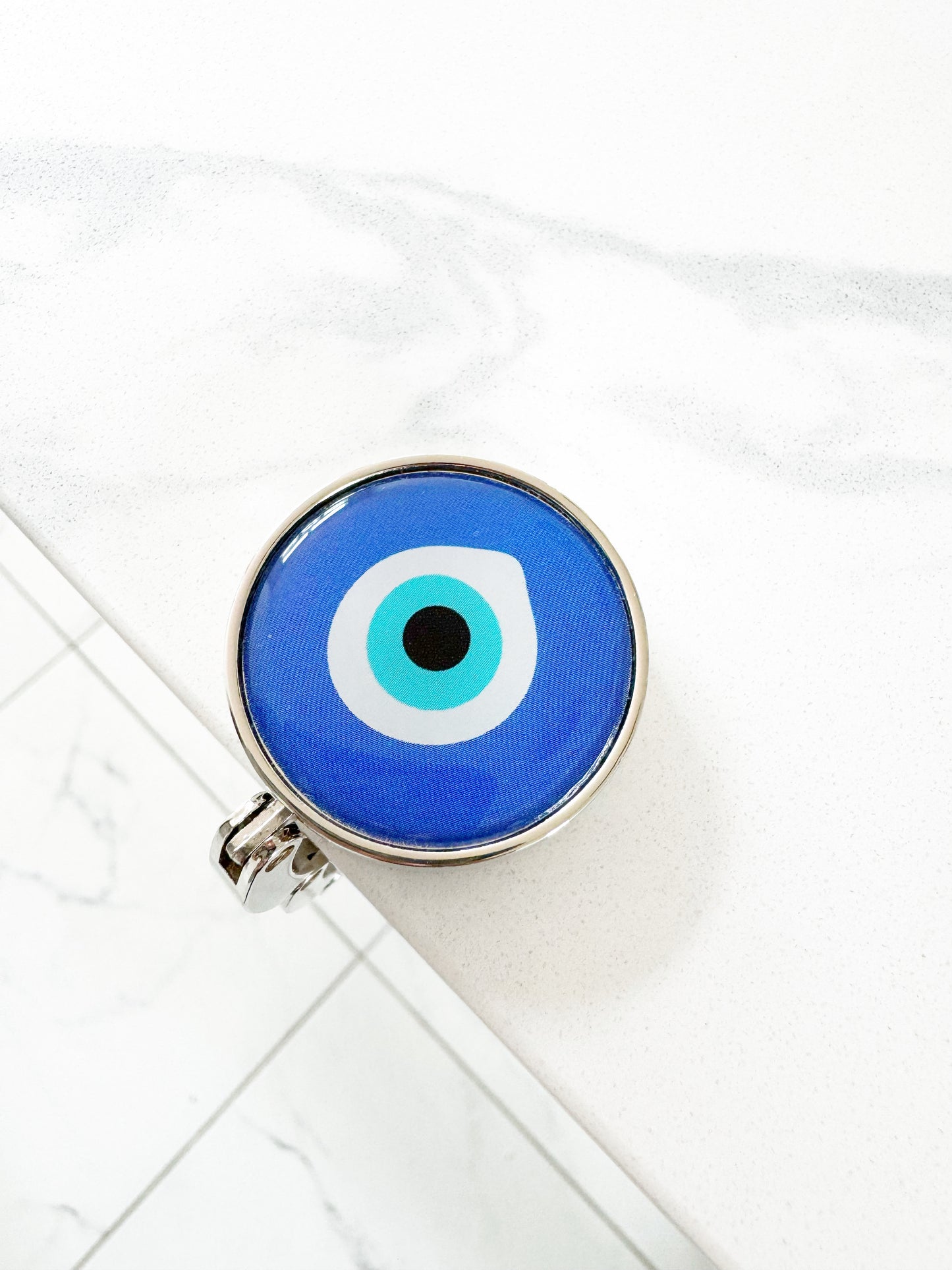 Evil Eye Compact Magnetic Purse Hook Hanger