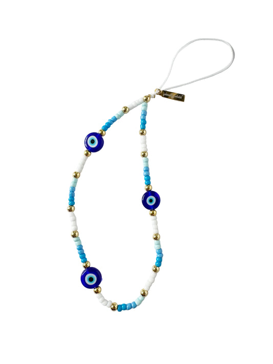 Evil Eye Ombré Phone Charm Bracelet
