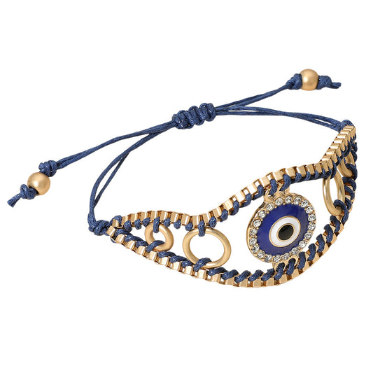 The Statement Evil Eye Bracelet Cobalt