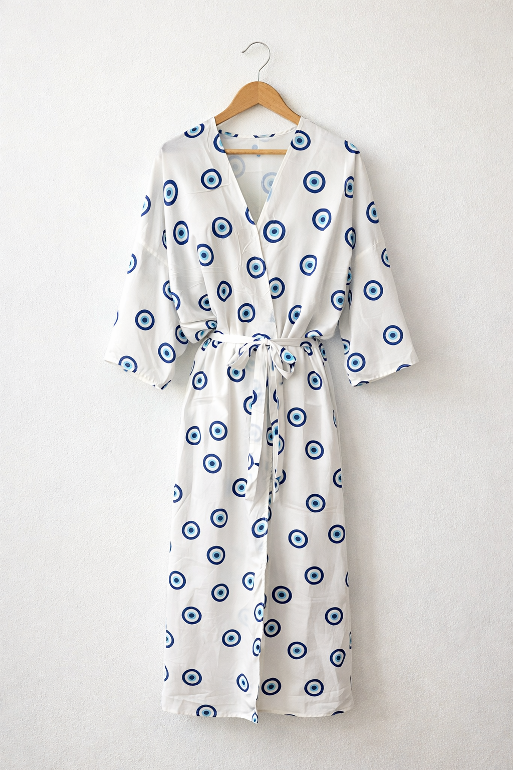 SPECIAL Maxi Rayon Evil Eye Robe