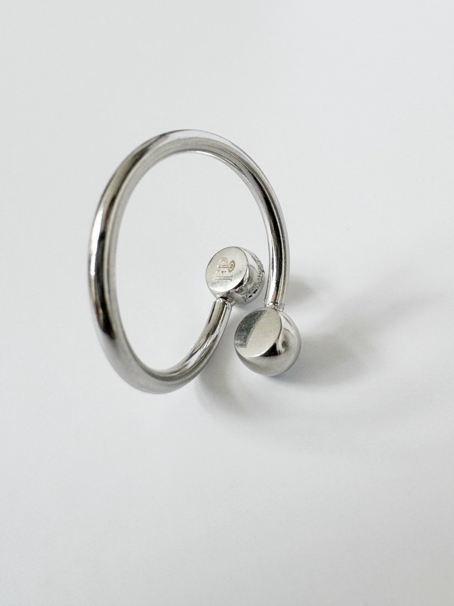 Evil Eye Wrapped Ring Adjustable