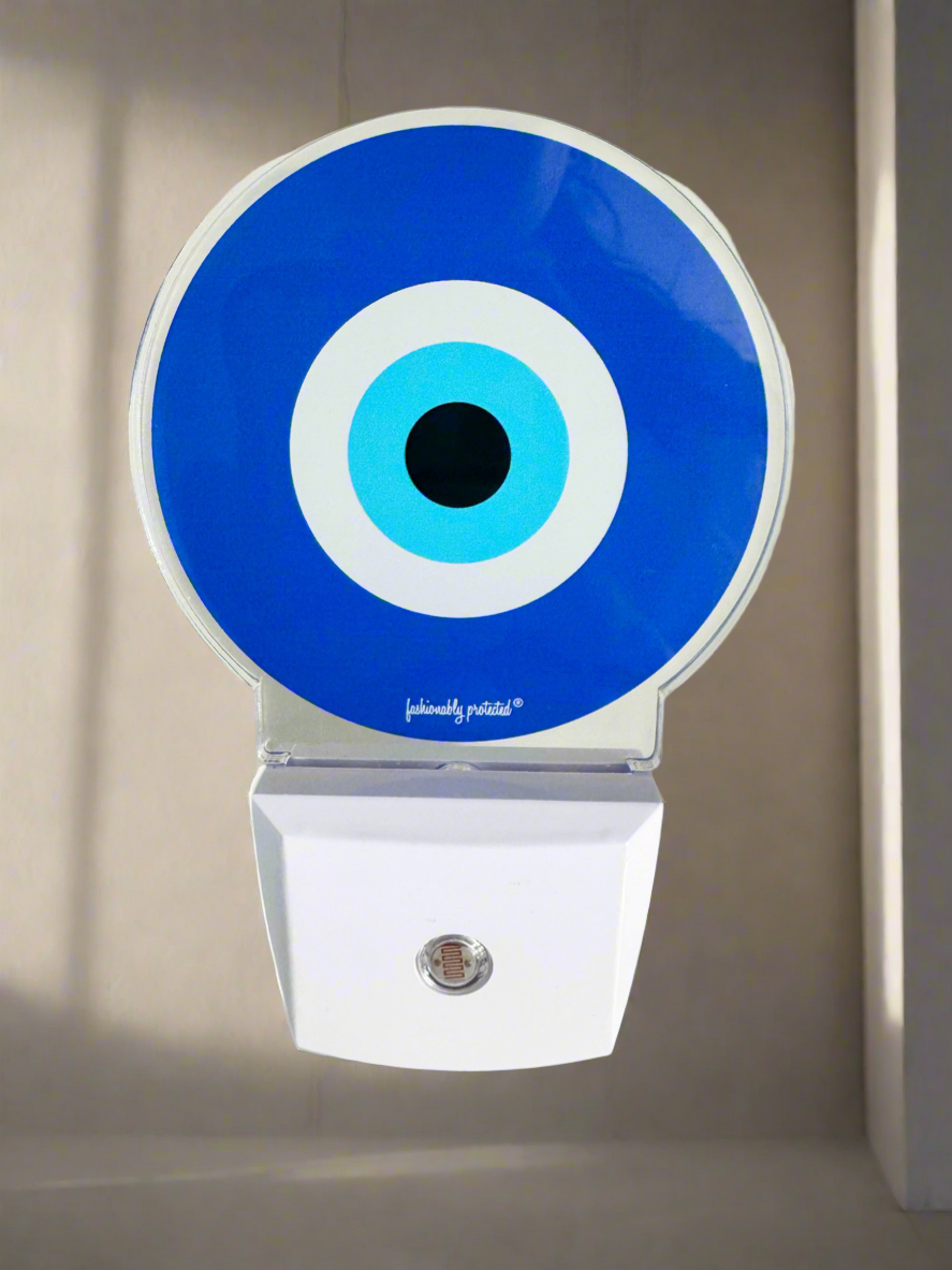 Evil Eye Glow Sensor Plug In Light