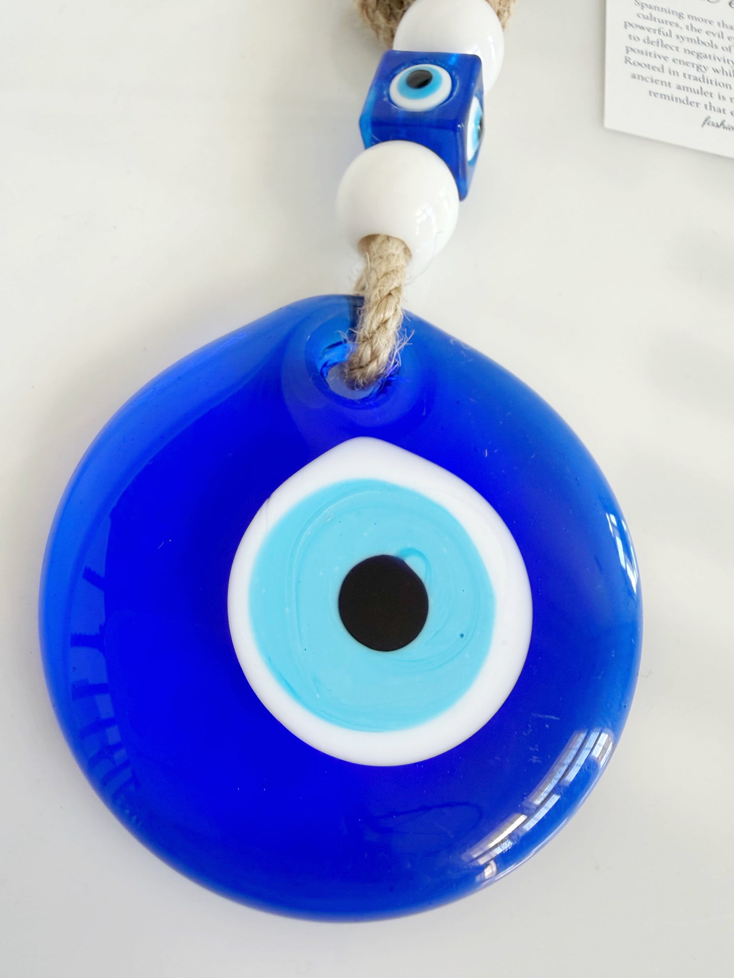 Classic Blue Evil Eye Amulet Decor (MEDIUM)