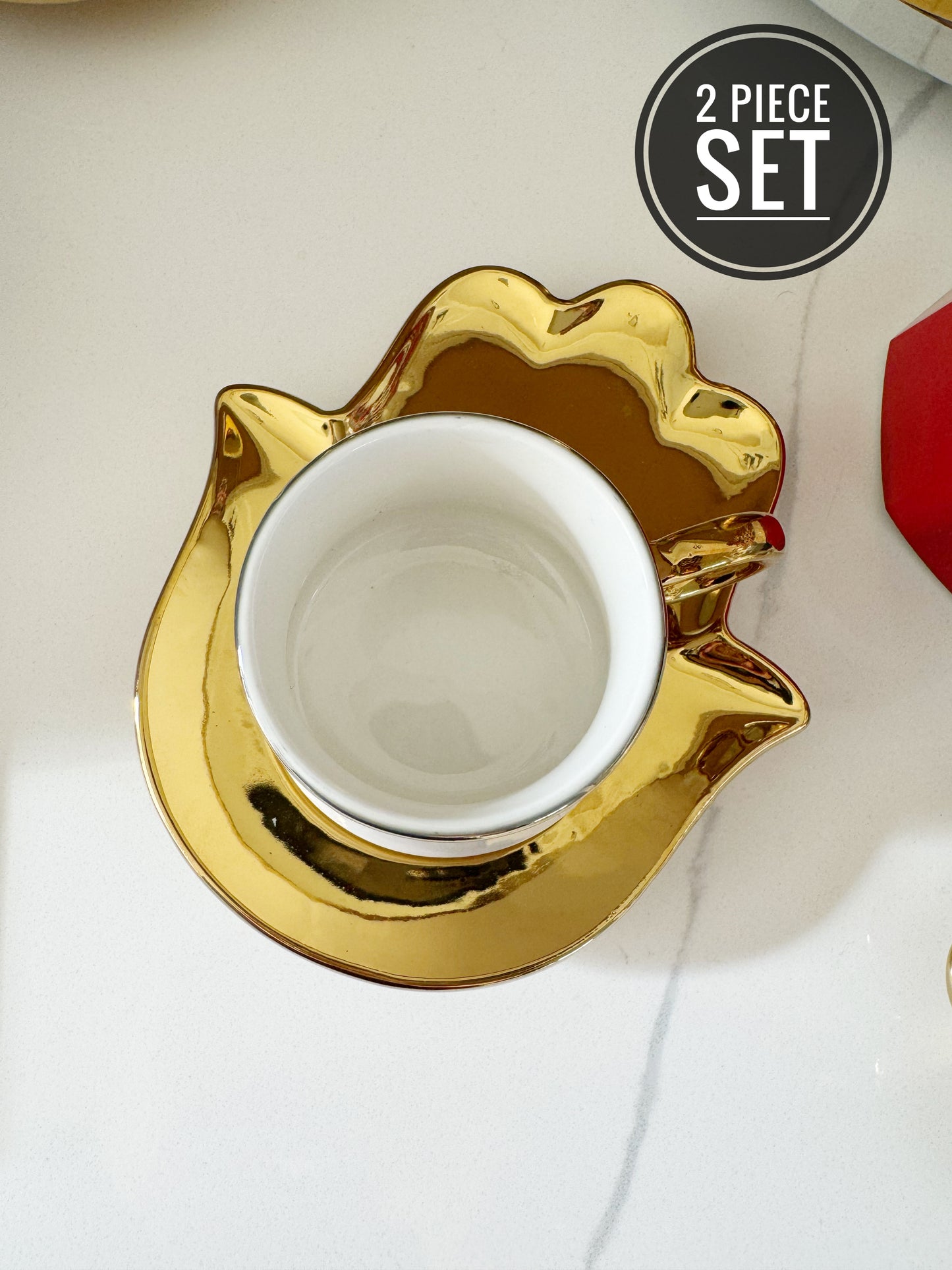 Hamsa Tea Cup and Saucer Set