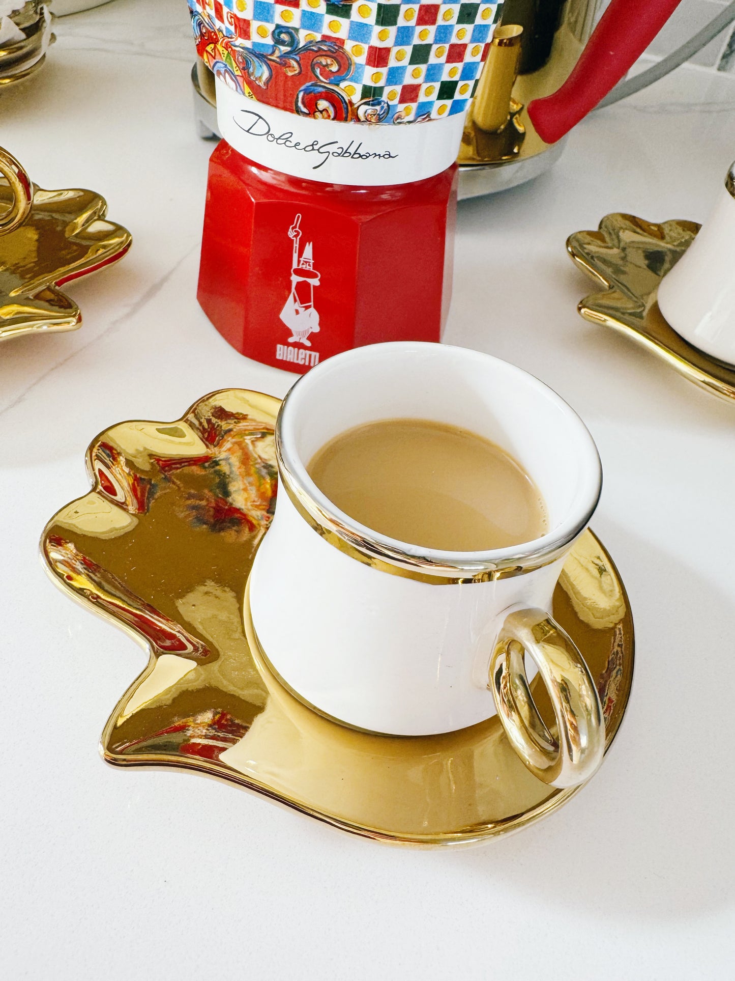 Hamsa Tea Cup and Saucer Set