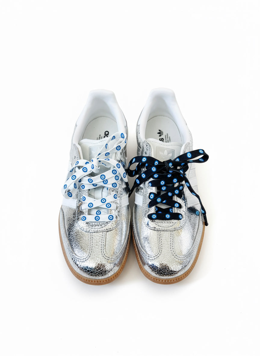 NEW! Evil Eye Shoelaces Fashionably Protected
