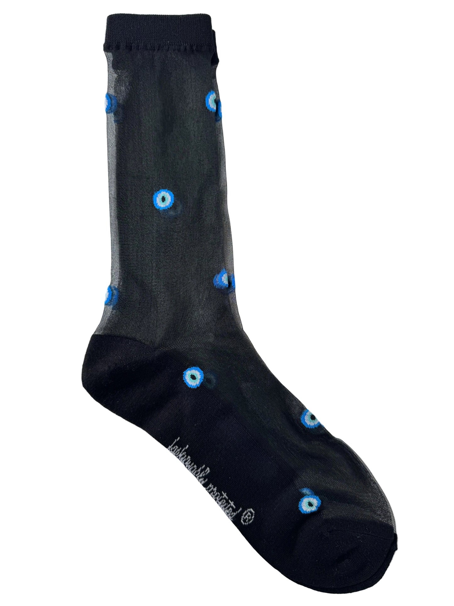 NEW! Evil Eye Sexy Sheer Fancy Fashionably Protected  Socks