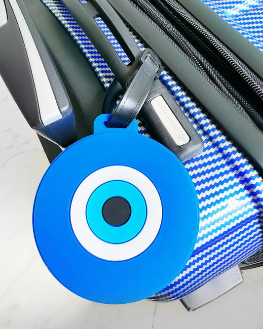 Evil Eye Luggage Tag