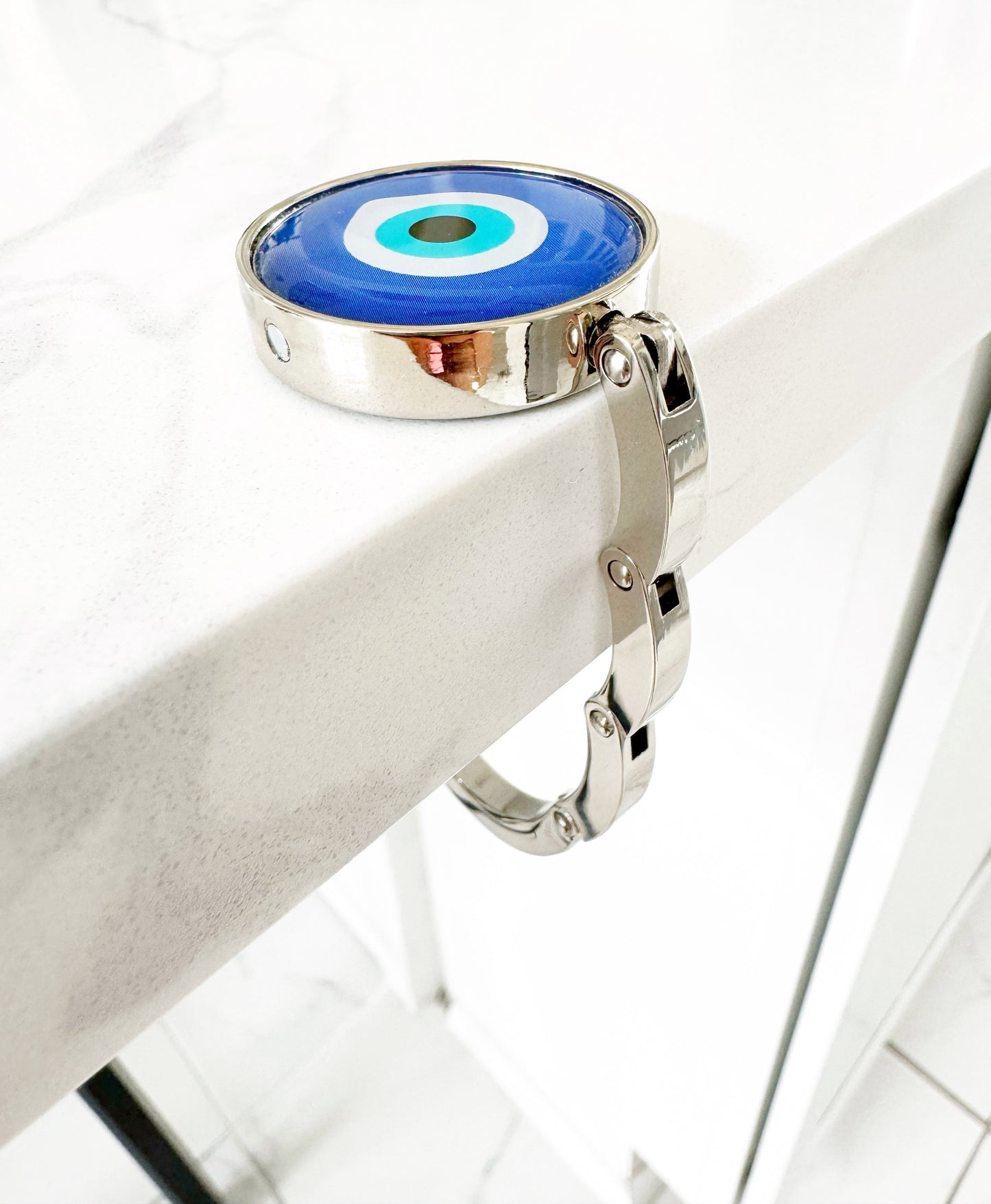 Evil Eye Compact Magnetic Purse Hook Hanger