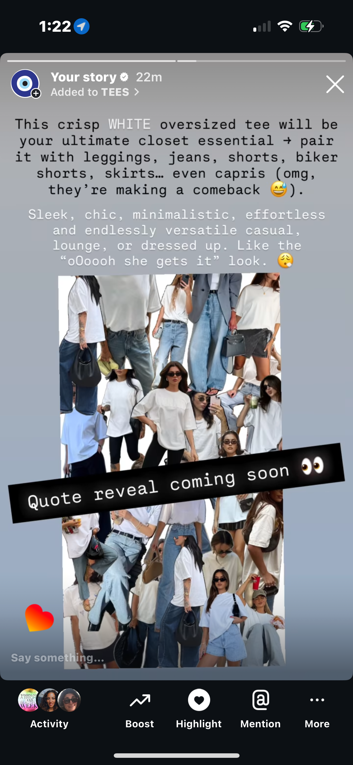 The “VIRAL” Evil Eye Oversized Tee Shirt