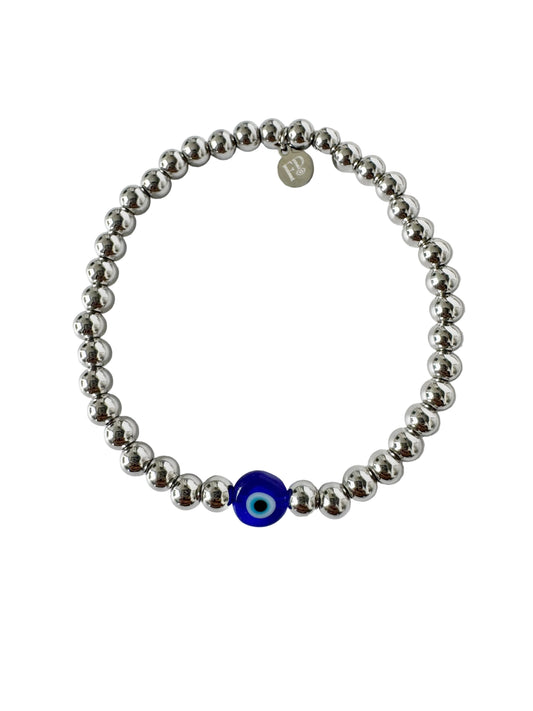 Solid Protection Evil Eye Bracelet