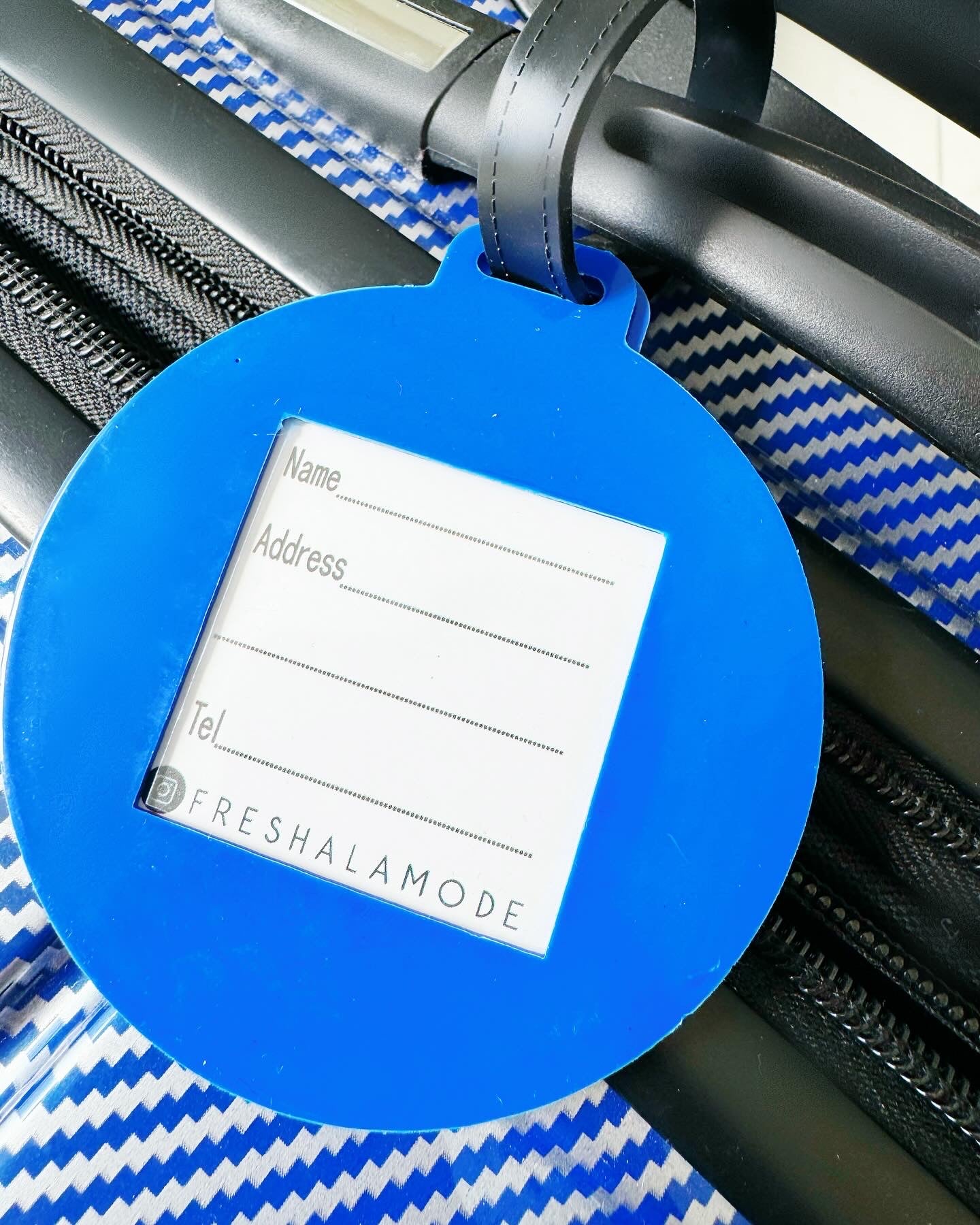 Evil Eye Luggage Tag