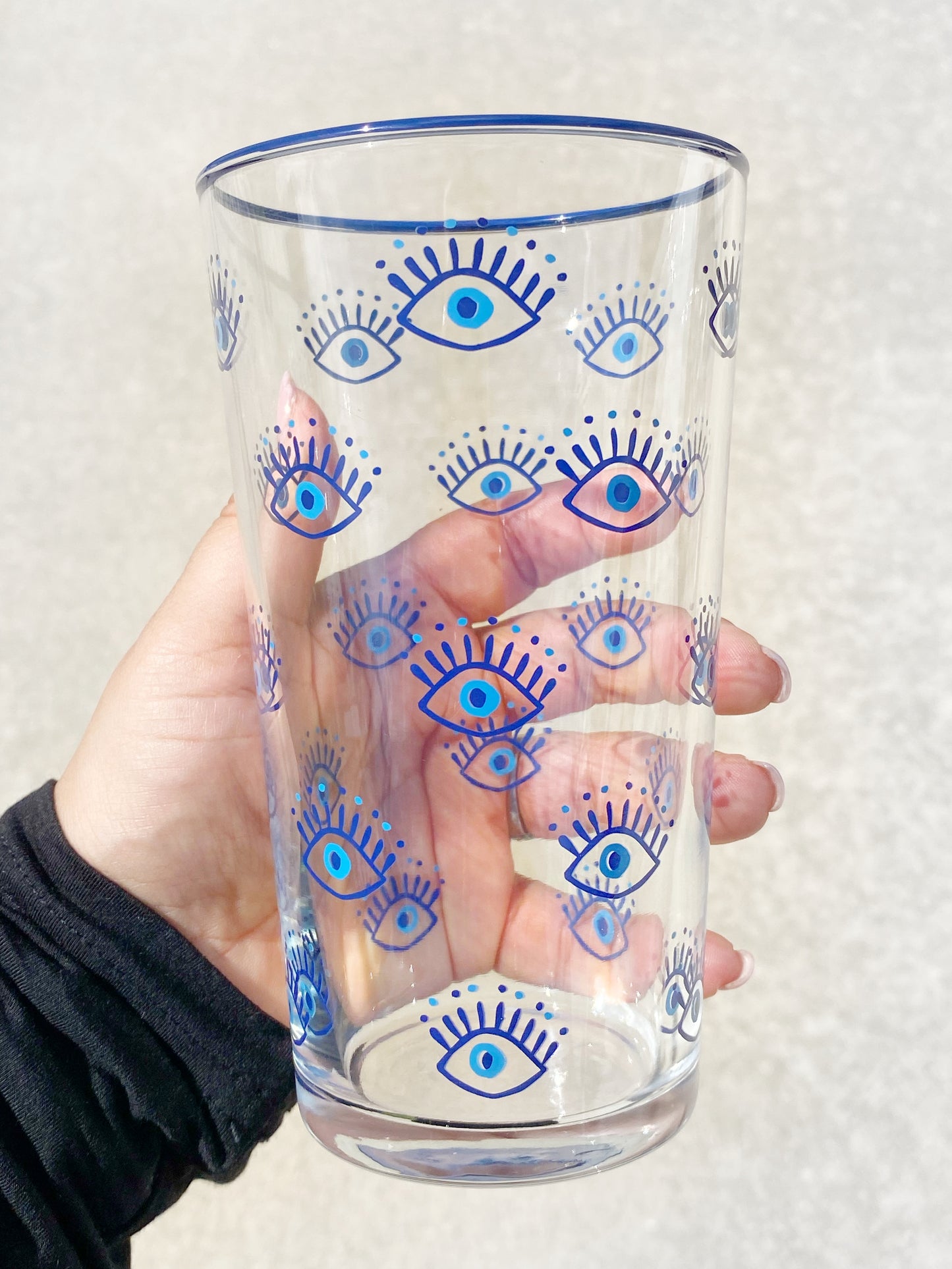 Evil Eye Modern Highball Glass