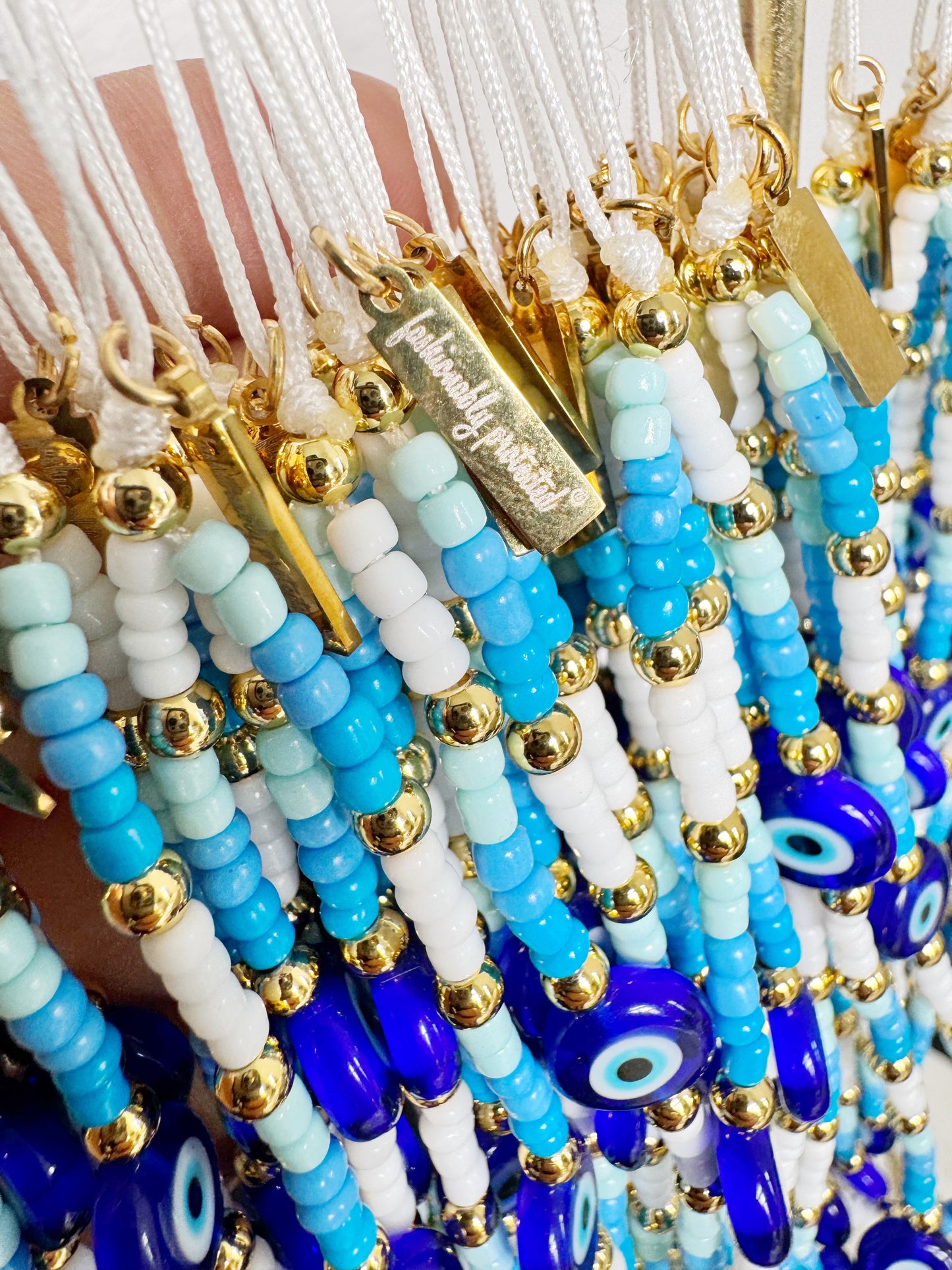 Evil Eye Ombré Phone Charm Bracelet