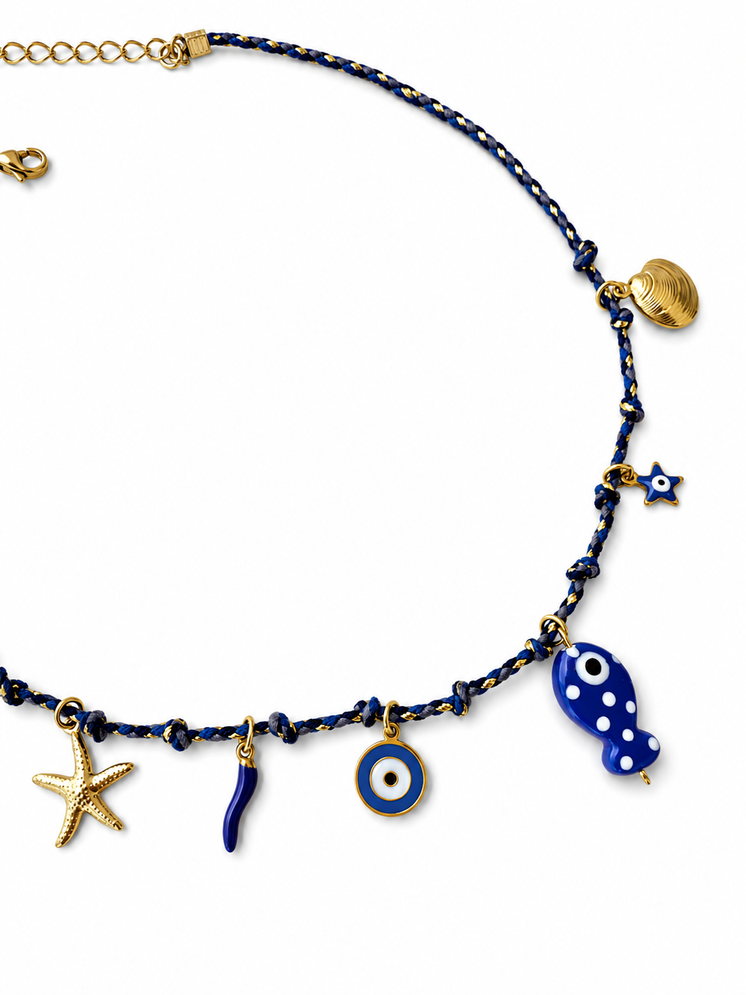 Marseille Coastal Lucky Charm Necklace
