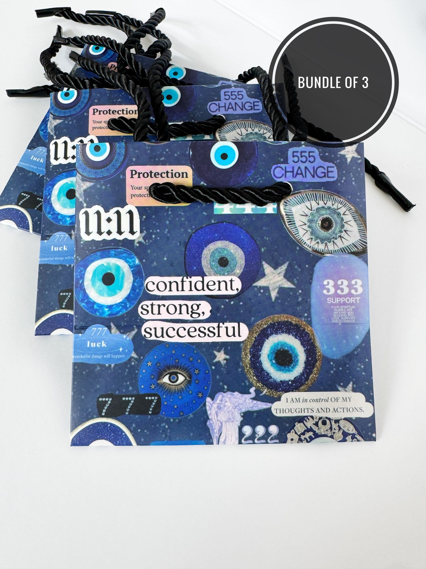 Evil Eye Luxe Affirmation Gift Bag Bundle of 3