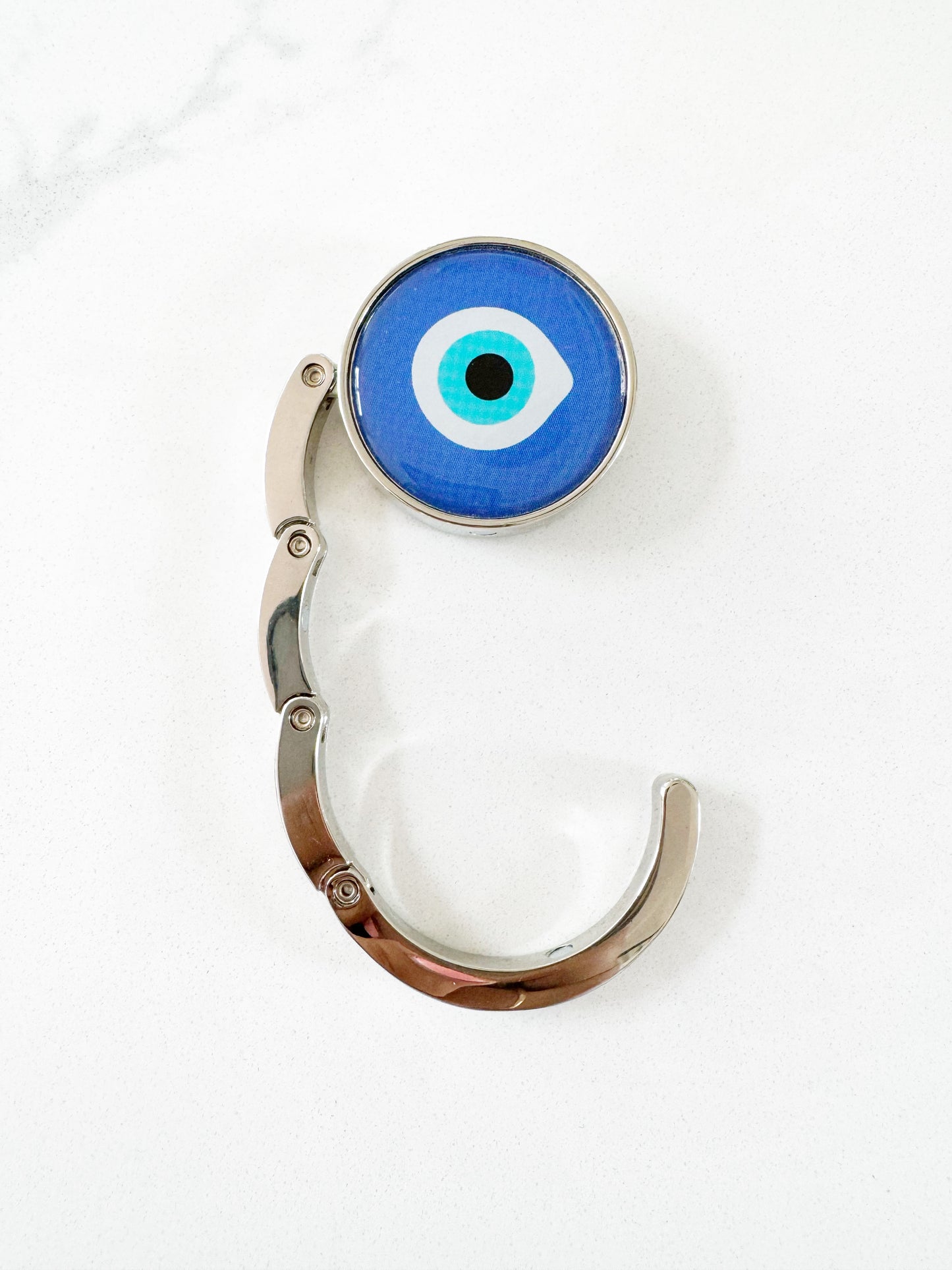 Evil Eye Compact Magnetic Purse Hook Hanger