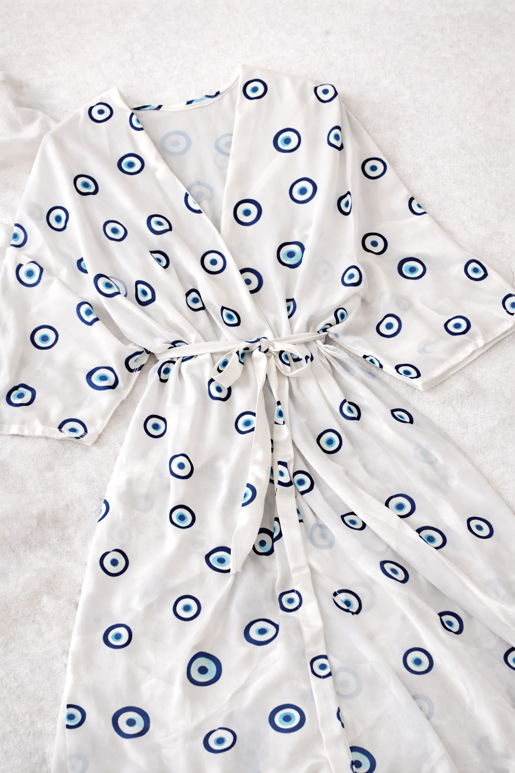 SPECIAL Maxi Rayon Evil Eye Robe